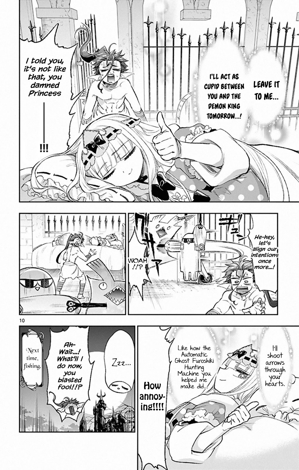 Maou-jou de Oyasumi Chapter 207 page 10 - Chapter 207: The Sea is Stormy