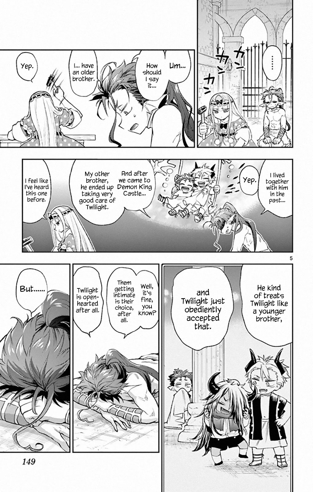 Maou-jou de Oyasumi Chapter 207 page 5 - Chapter 207: The Sea is Stormy