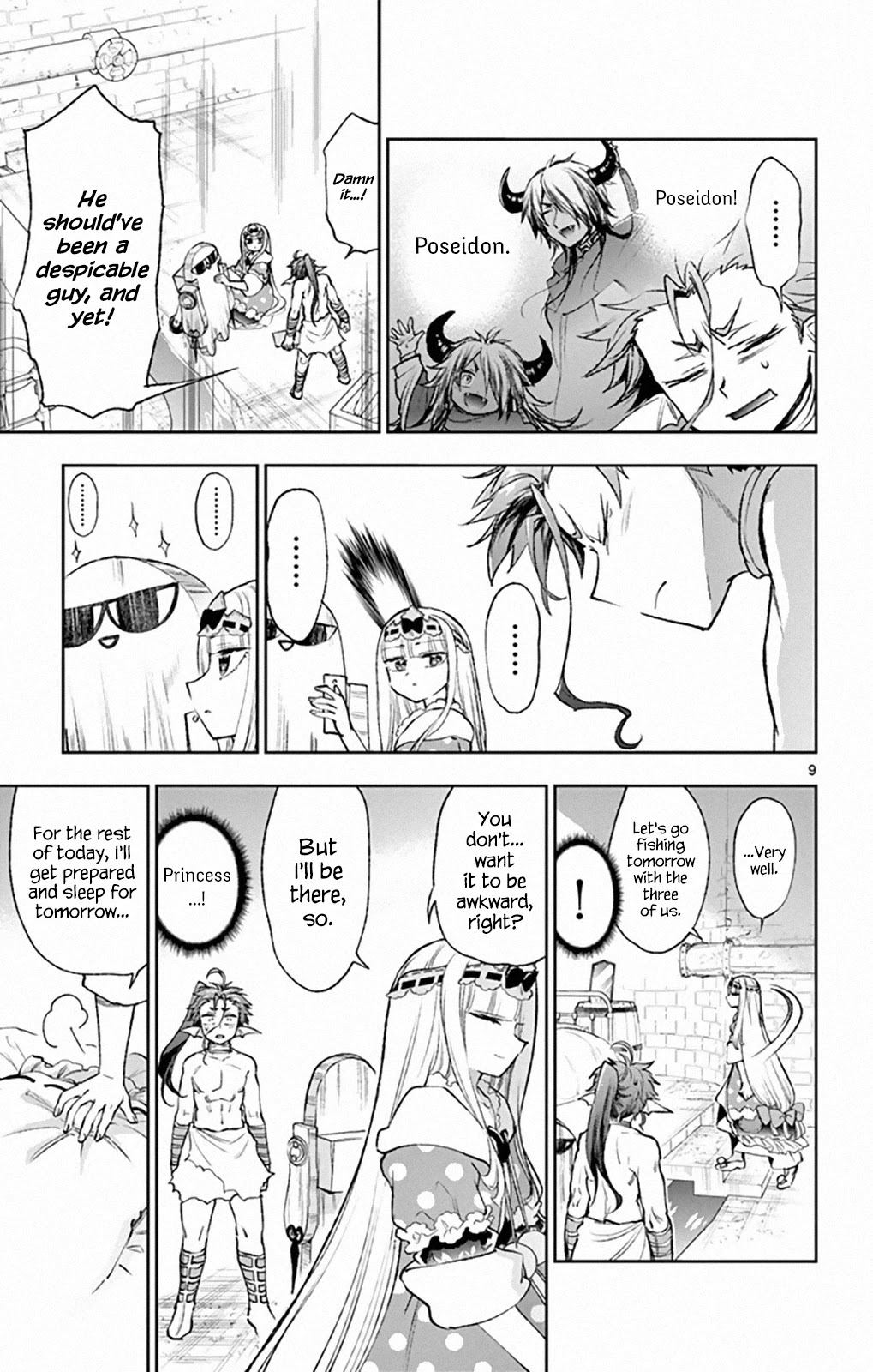 Maou-jou de Oyasumi Chapter 207 page 9 - Chapter 207: The Sea is Stormy