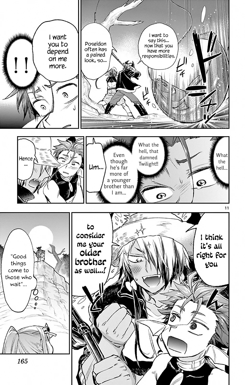 Maou-jou de Oyasumi Chapter 208 page 11 - Chapter 208: The Sea is Stormy at the River