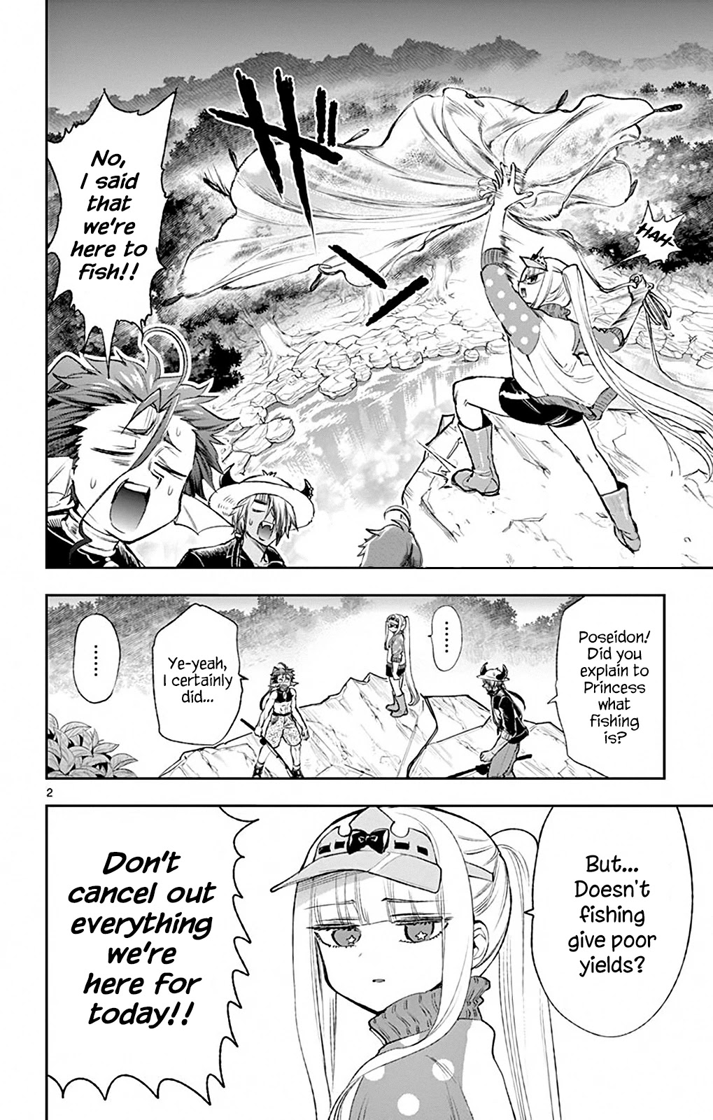 Maou-jou de Oyasumi Chapter 208 page 2 - Chapter 208: The Sea is Stormy at the River