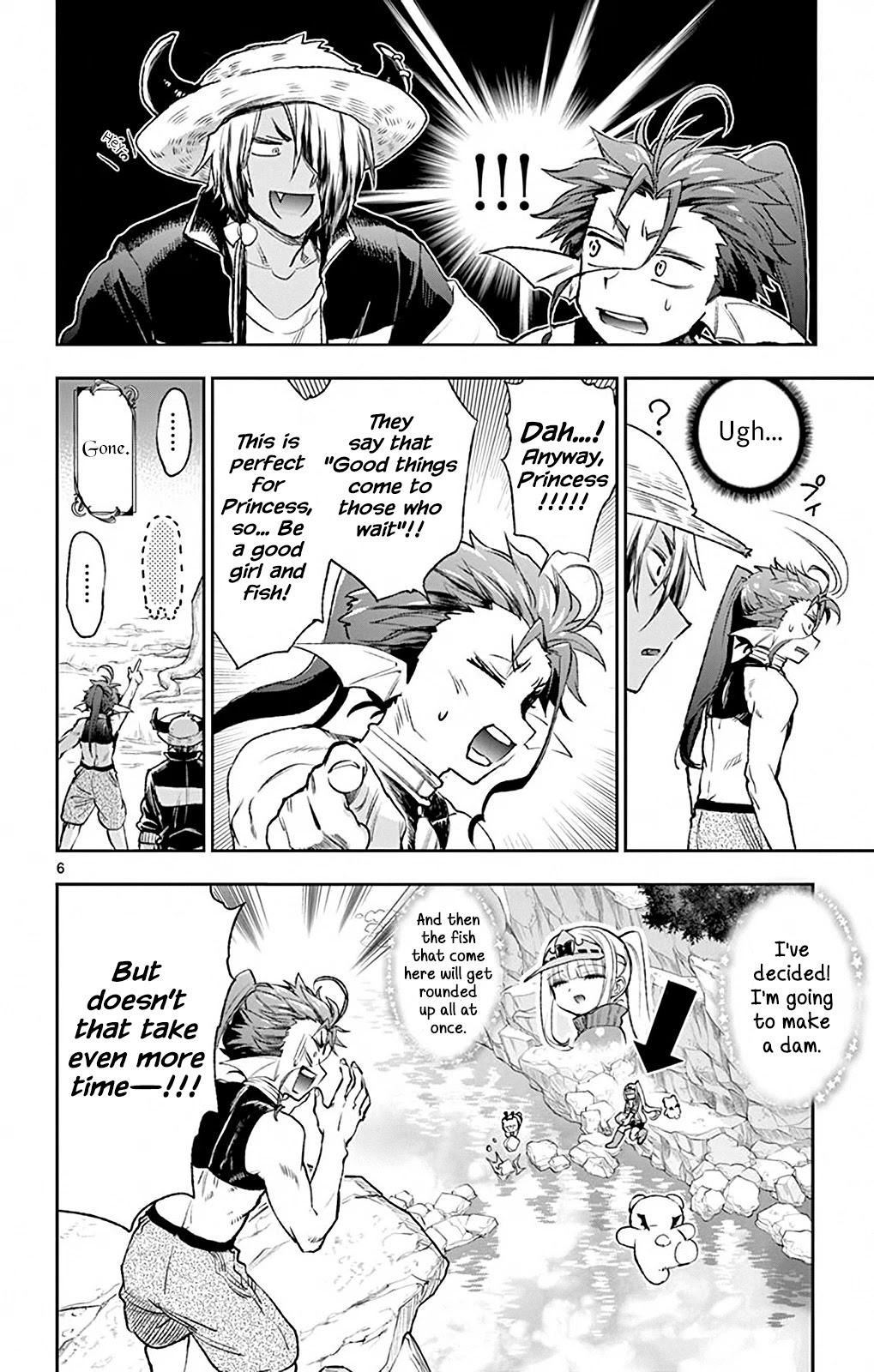 Maou-jou de Oyasumi Chapter 208 page 6 - Chapter 208: The Sea is Stormy at the River