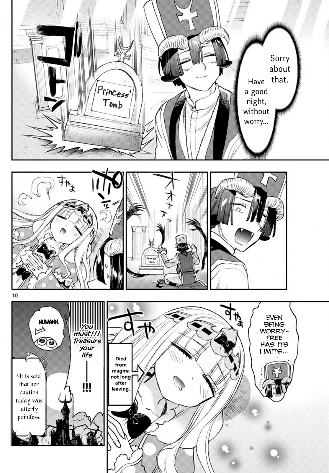 Maou-jou de Oyasumi Chapter 209 page 10 - Chapter 209: I Can't Separate While Cursed!
