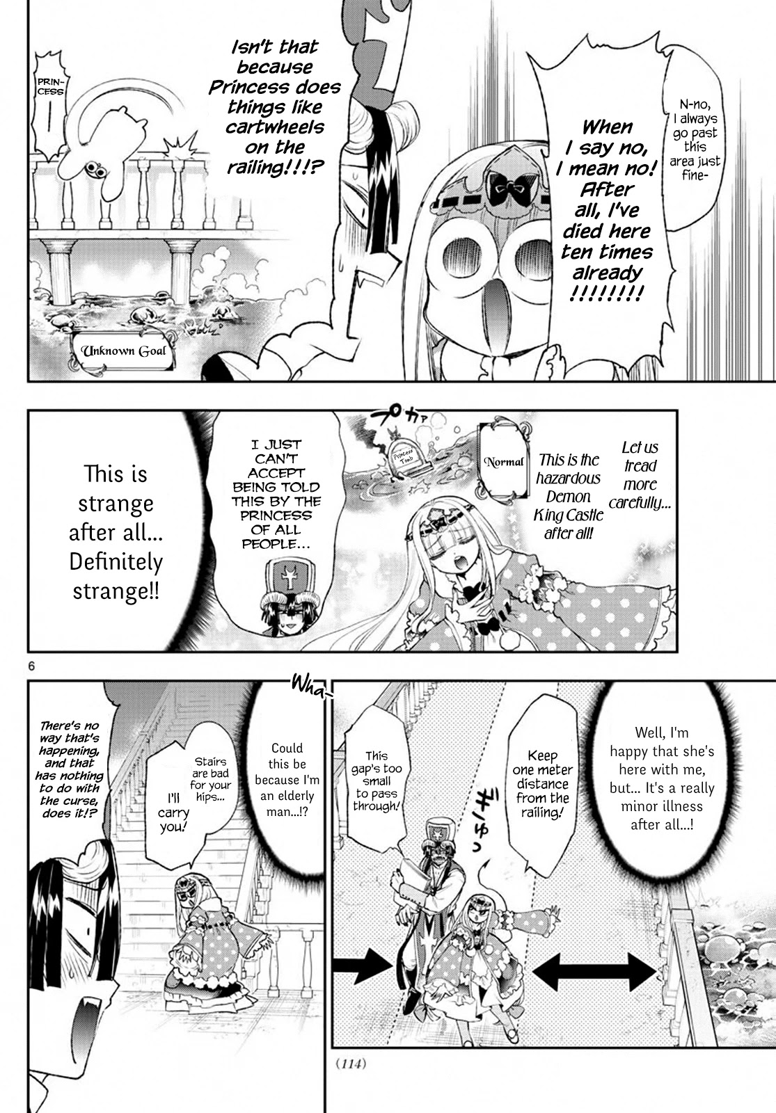 Maou-jou de Oyasumi Chapter 209 page 6 - Chapter 209: I Can't Separate While Cursed!