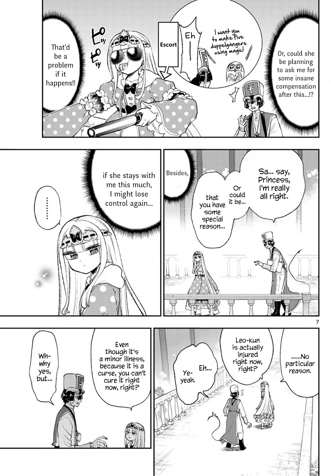 Maou-jou de Oyasumi Chapter 209 page 7 - Chapter 209: I Can't Separate While Cursed!