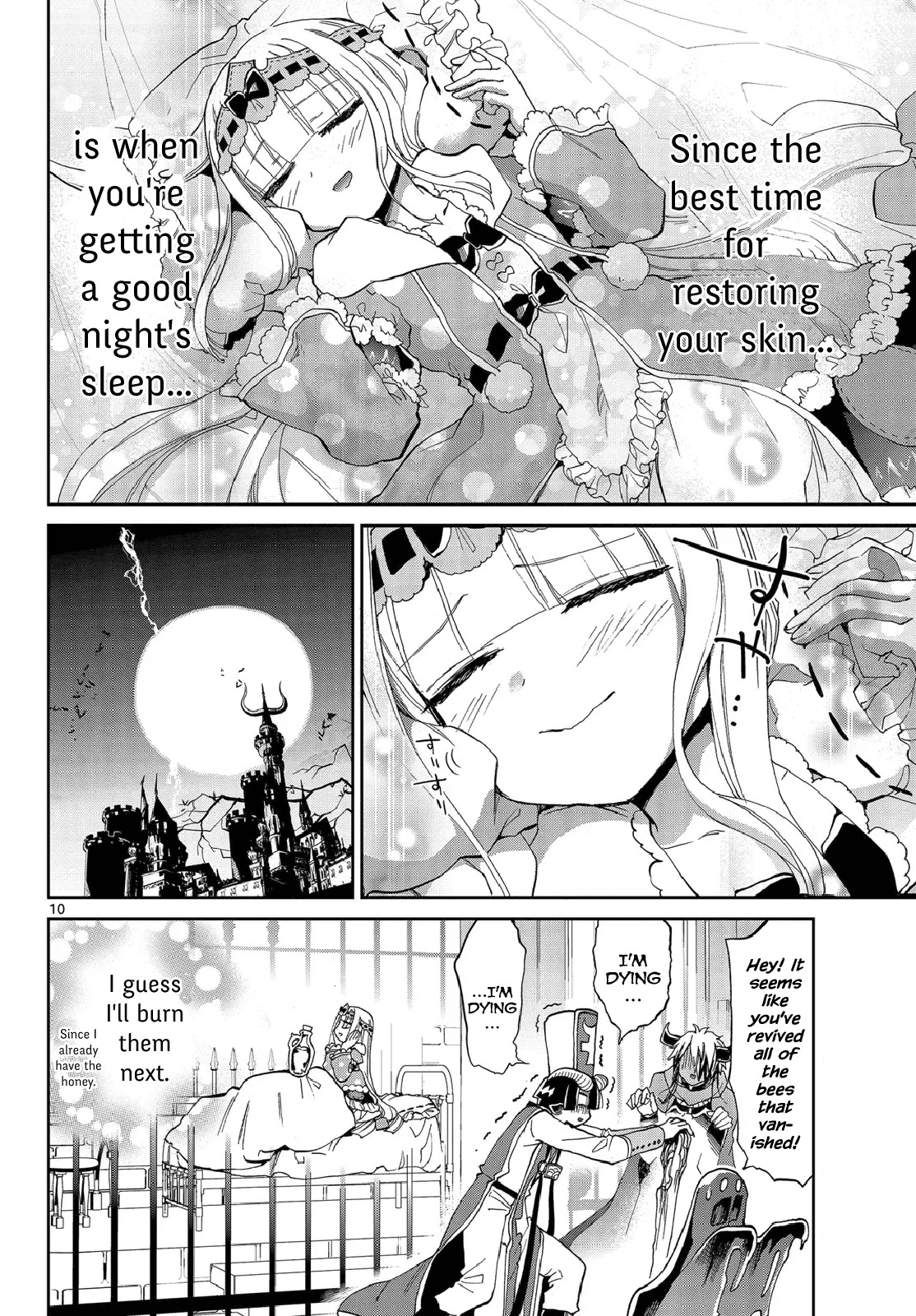 Maou-jou de Oyasumi Chapter 21 page 10 - Chapter 21: Why Can't Honey Be Produced From Nothing?