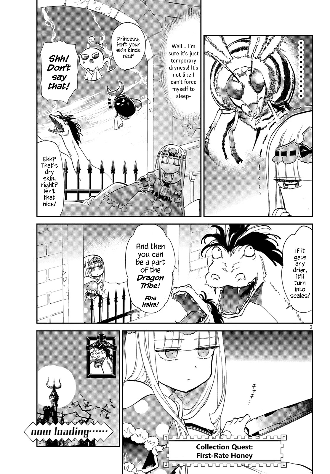Maou-jou de Oyasumi Chapter 21 page 3 - Chapter 21: Why Can't Honey Be Produced From Nothing?