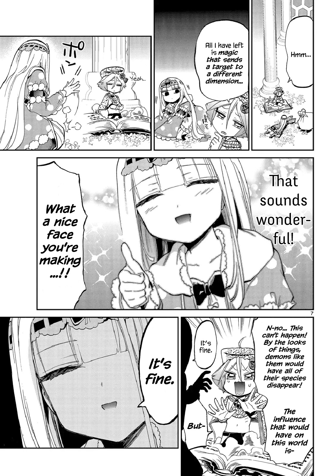 Maou-jou de Oyasumi Chapter 21 page 7 - Chapter 21: Why Can't Honey Be Produced From Nothing?