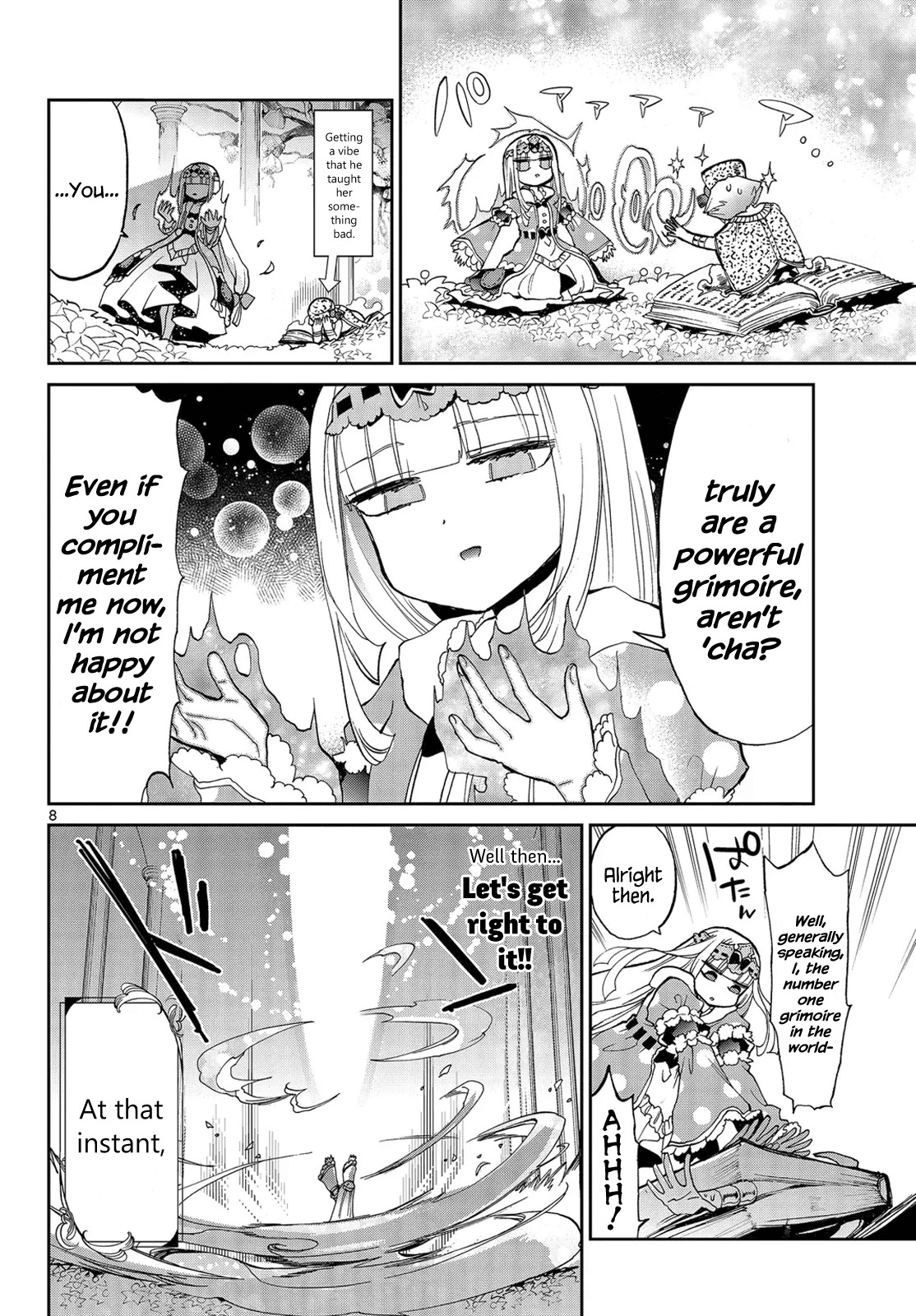 Maou-jou de Oyasumi Chapter 21 page 8 - Chapter 21: Why Can't Honey Be Produced From Nothing?