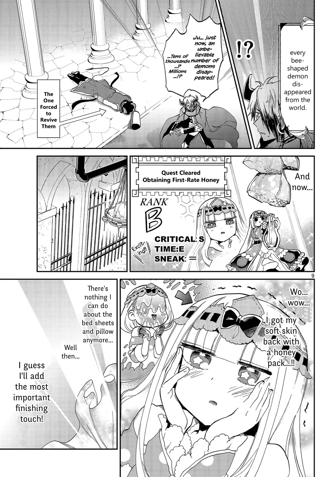 Maou-jou de Oyasumi Chapter 21 page 9 - Chapter 21: Why Can't Honey Be Produced From Nothing?