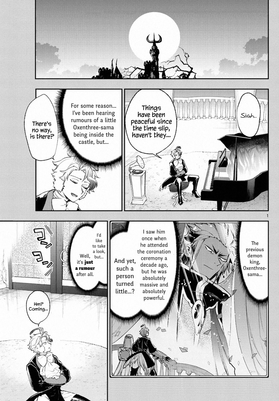 Maou-jou de Oyasumi Chapter 211 page 1 - Chapter 211: They're the Sorrows of a Perceptive Bird!