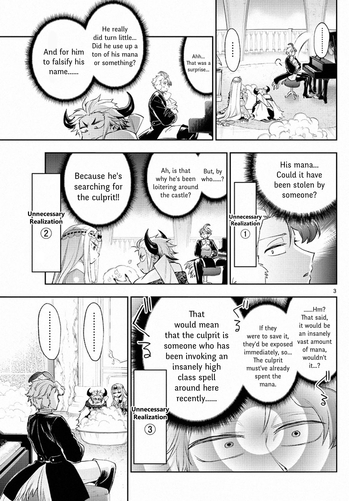 Maou-jou de Oyasumi Chapter 211 page 3 - Chapter 211: They're the Sorrows of a Perceptive Bird!