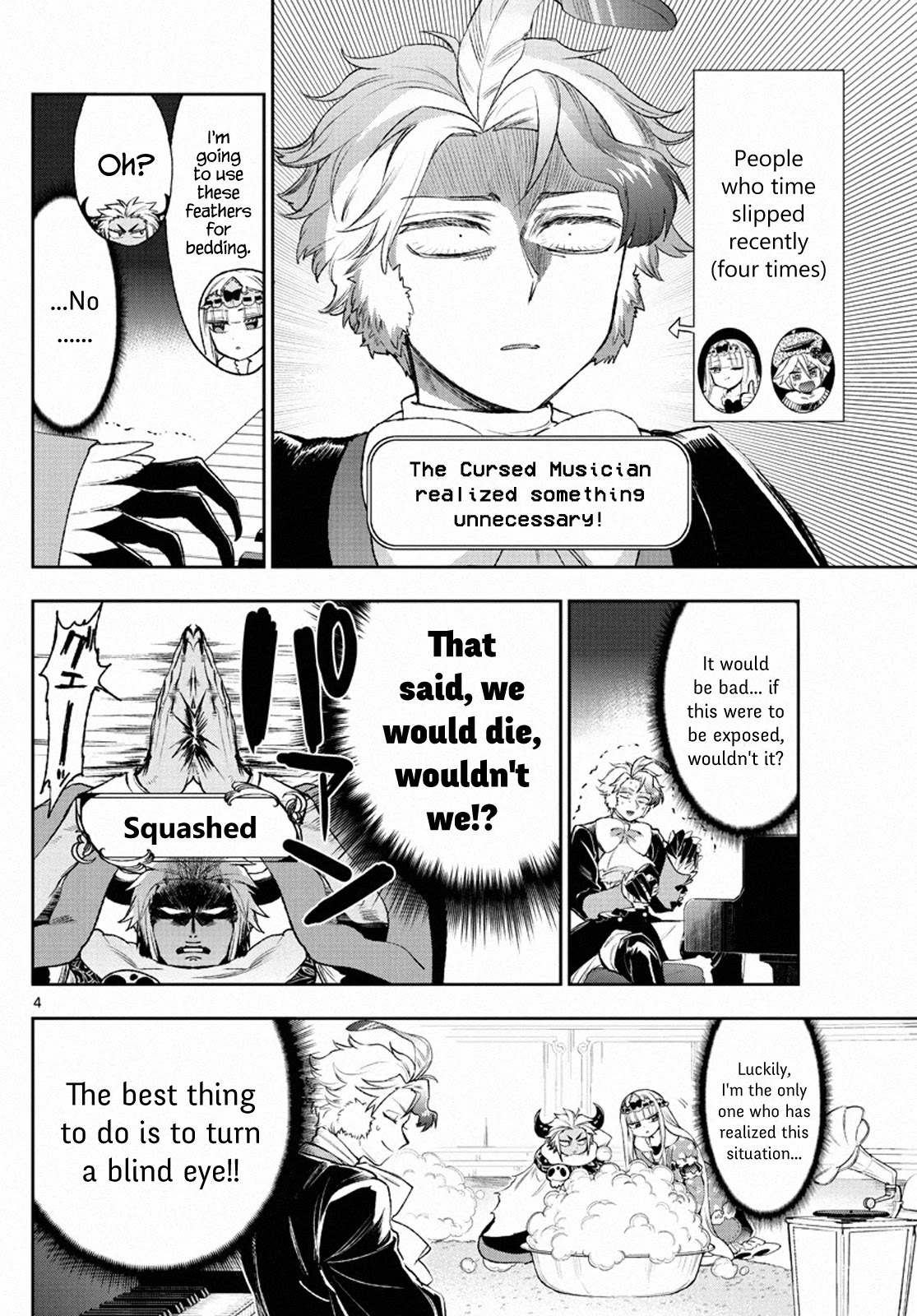 Maou-jou de Oyasumi Chapter 211 page 4 - Chapter 211: They're the Sorrows of a Perceptive Bird!