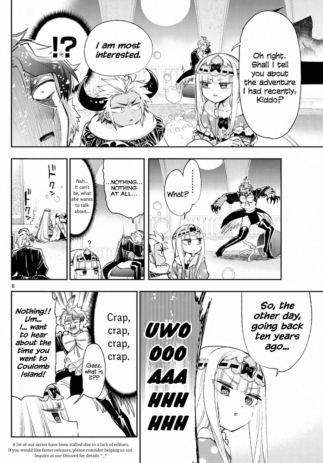 Maou-jou de Oyasumi Chapter 211 page 6 - Chapter 211: They're the Sorrows of a Perceptive Bird!