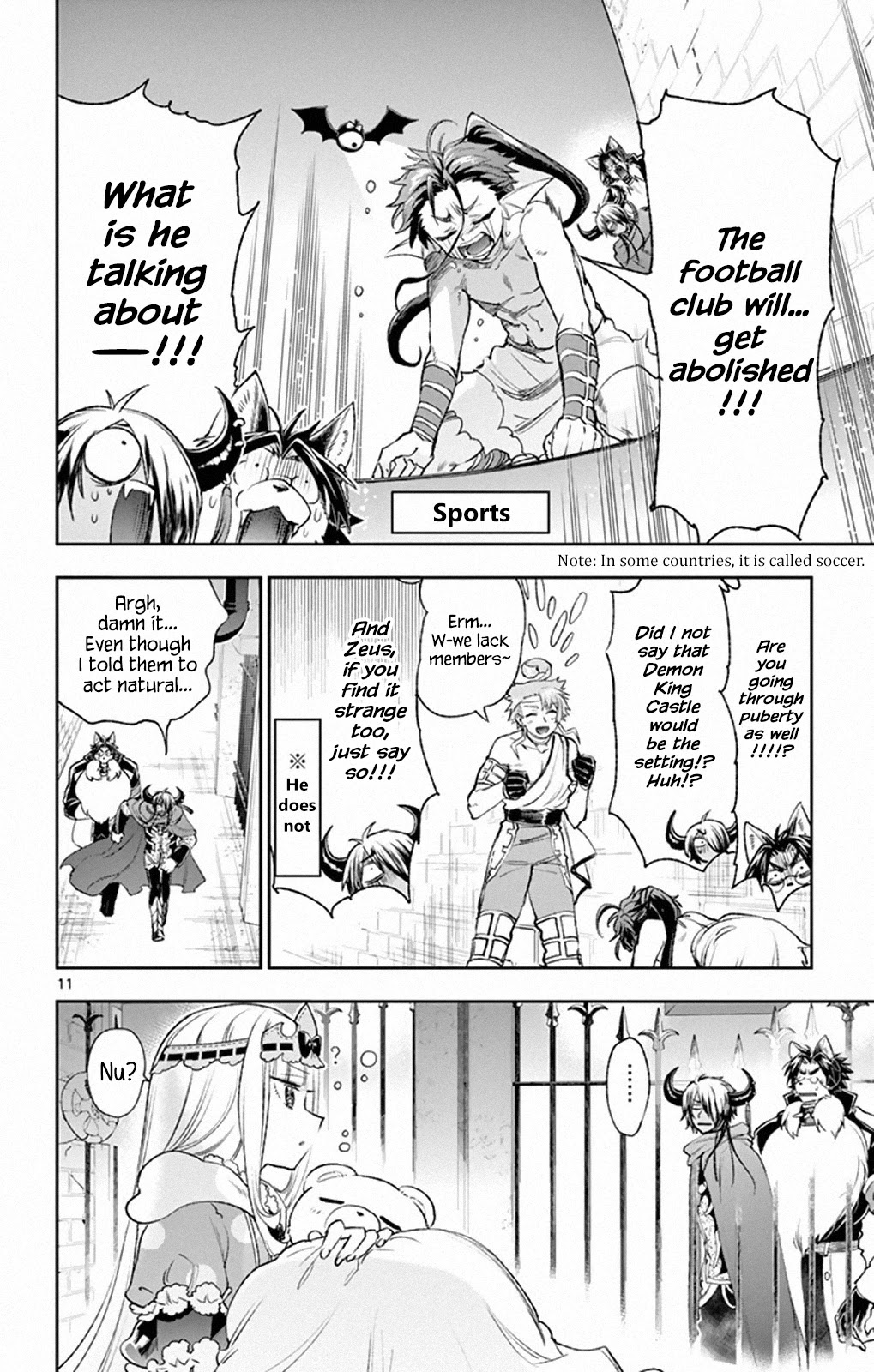 Maou-jou de Oyasumi Chapter 212 page 10 - Chapter 212: You Have To Watch It!