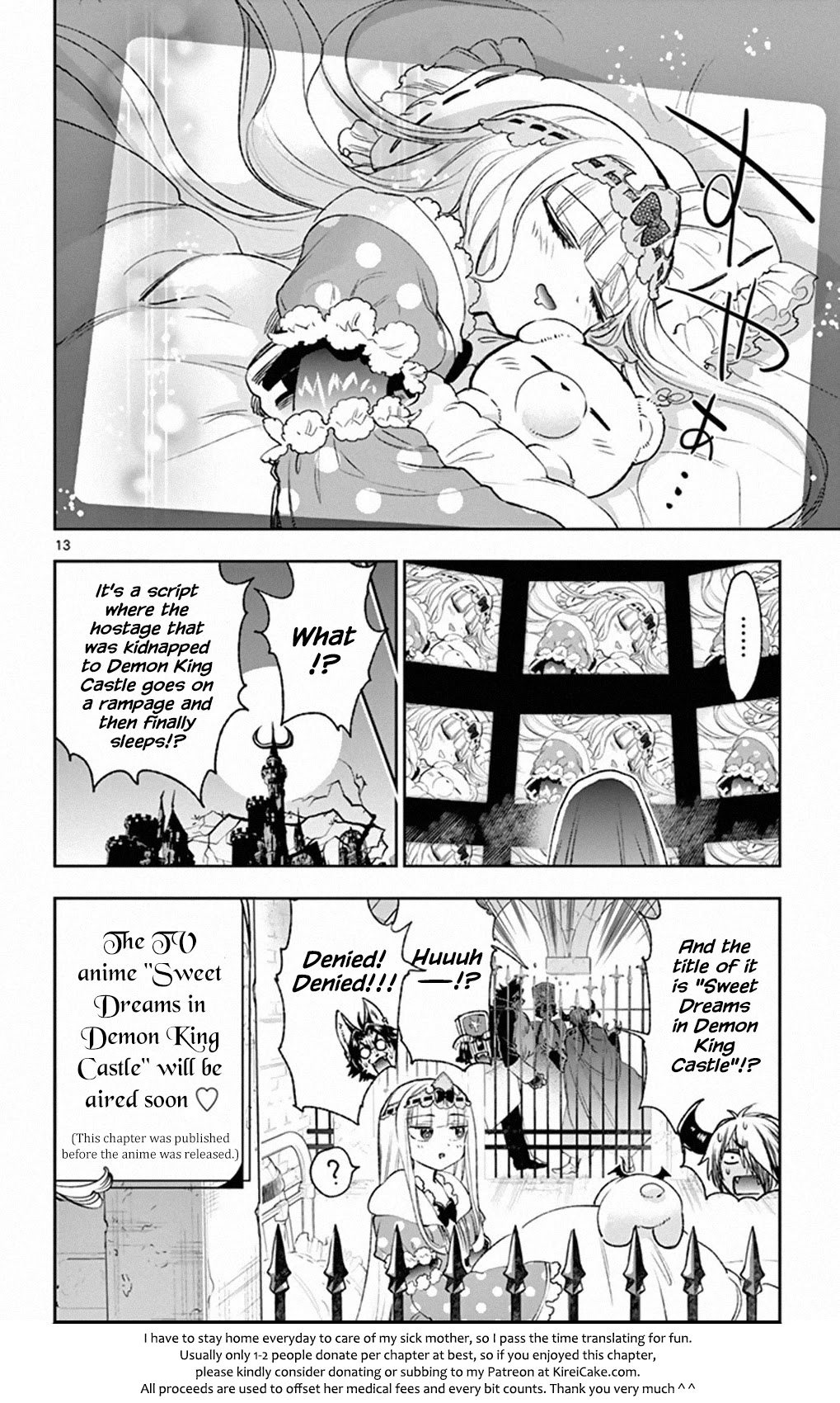 Maou-jou de Oyasumi Chapter 212 page 12 - Chapter 212: You Have To Watch It!