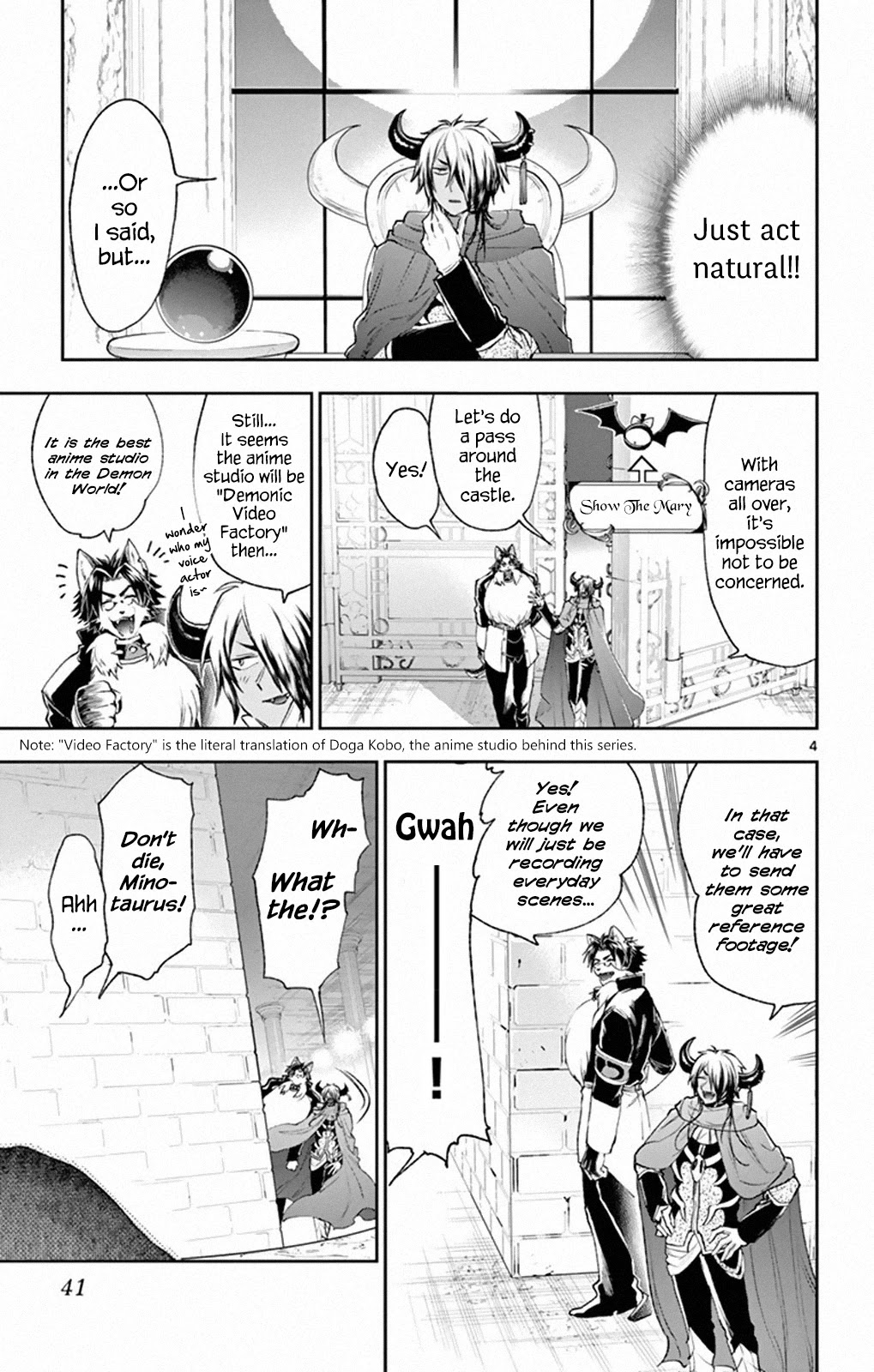 Maou-jou de Oyasumi Chapter 212 page 3 - Chapter 212: You Have To Watch It!