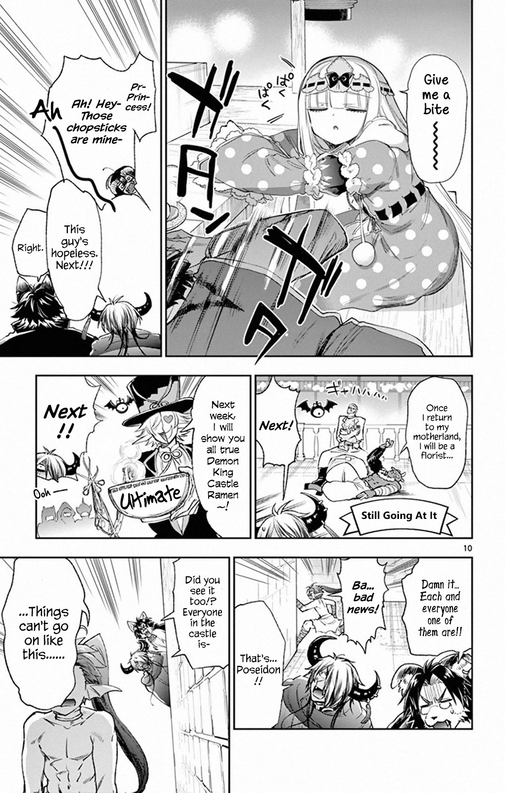 Maou-jou de Oyasumi Chapter 212 page 9 - Chapter 212: You Have To Watch It!