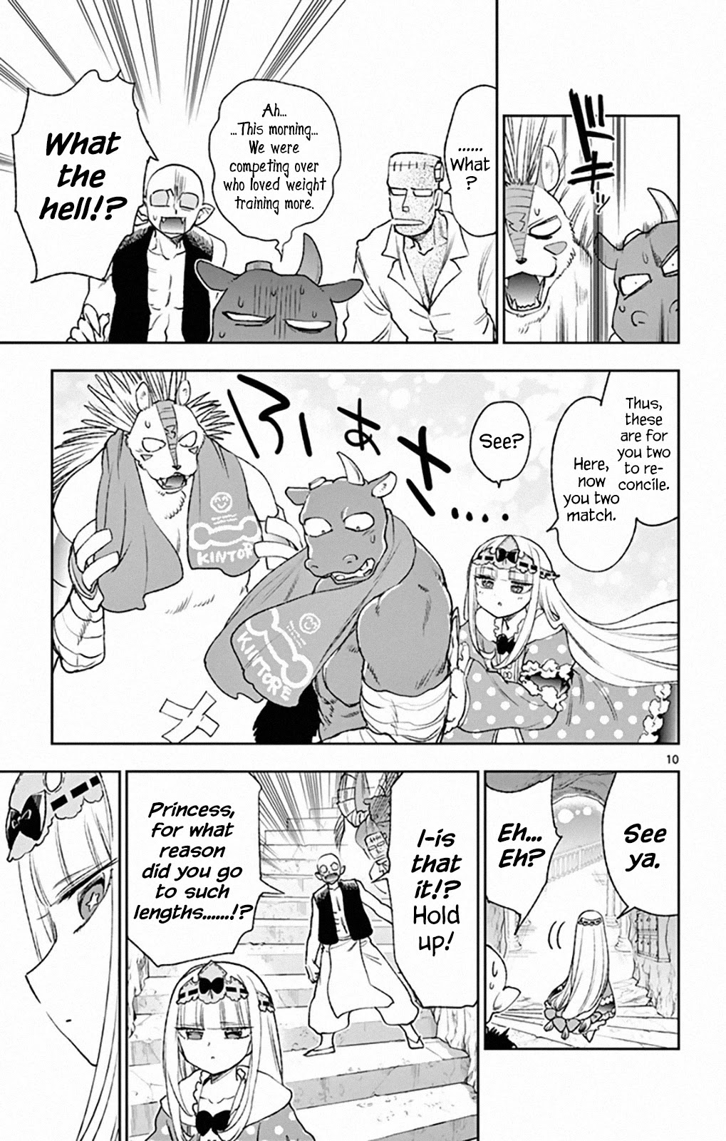 Maou-jou de Oyasumi Chapter 213 page 10 - Chapter 213: Only the Princes Isn't Aware