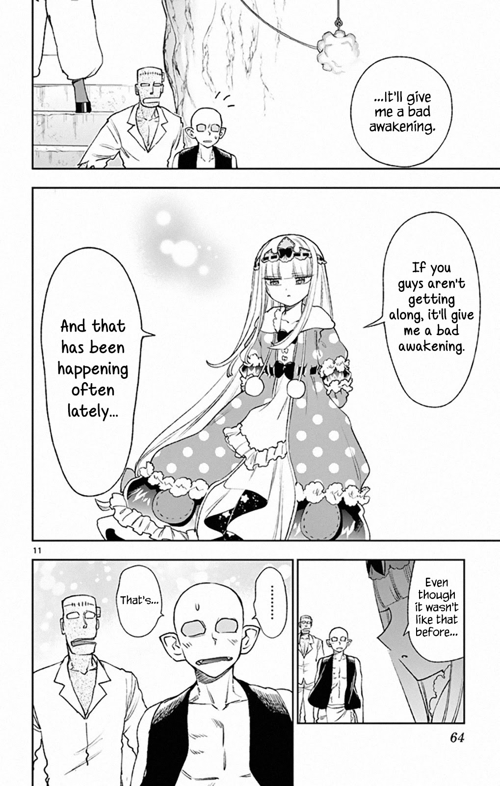 Maou-jou de Oyasumi Chapter 213 page 11 - Chapter 213: Only the Princes Isn't Aware