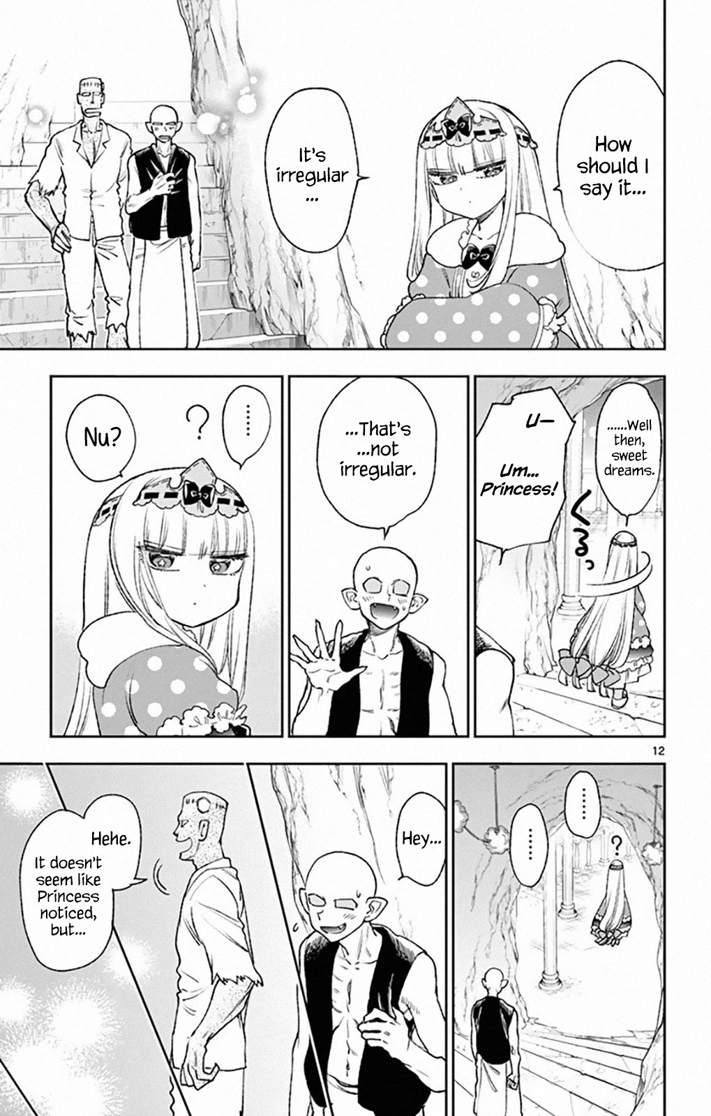 Maou-jou de Oyasumi Chapter 213 page 12 - Chapter 213: Only the Princes Isn't Aware