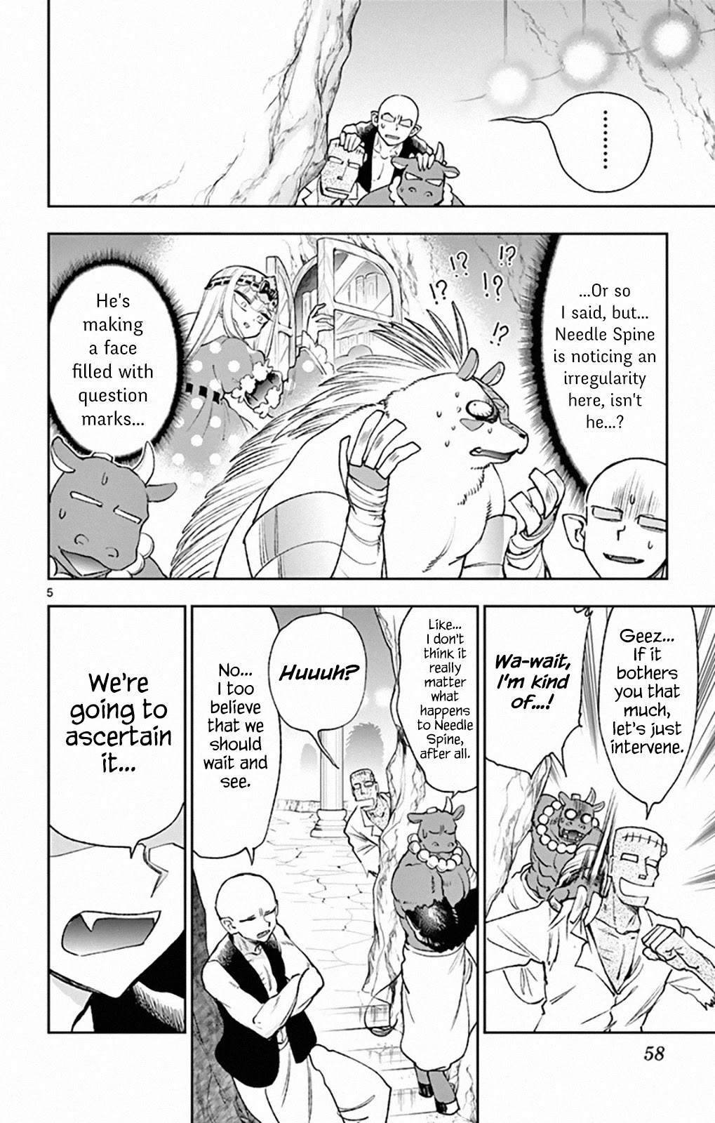 Maou-jou de Oyasumi Chapter 213 page 5 - Chapter 213: Only the Princes Isn't Aware