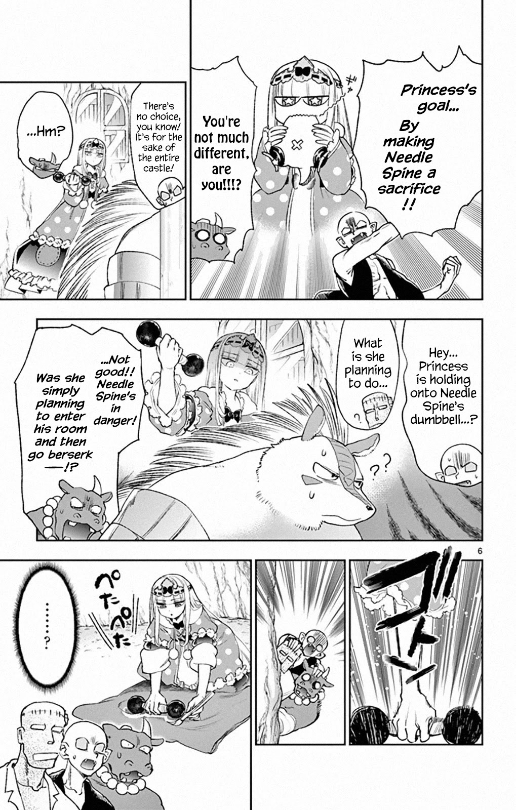 Maou-jou de Oyasumi Chapter 213 page 6 - Chapter 213: Only the Princes Isn't Aware
