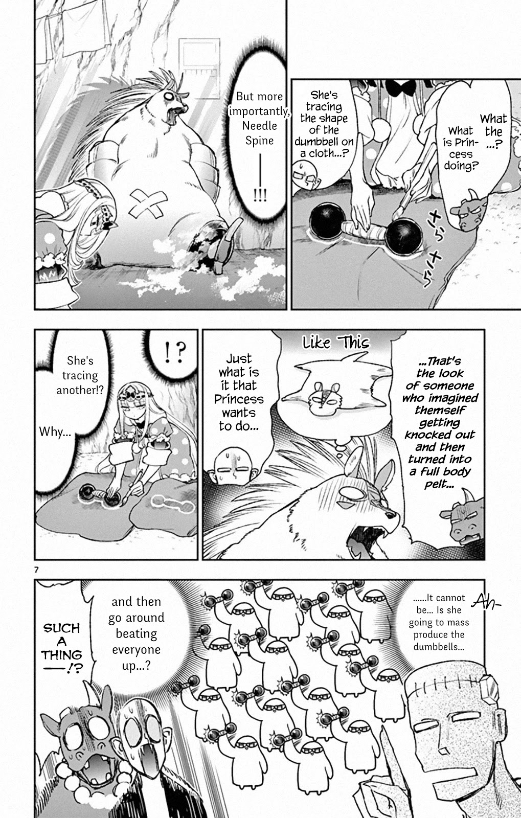 Maou-jou de Oyasumi Chapter 213 page 7 - Chapter 213: Only the Princes Isn't Aware