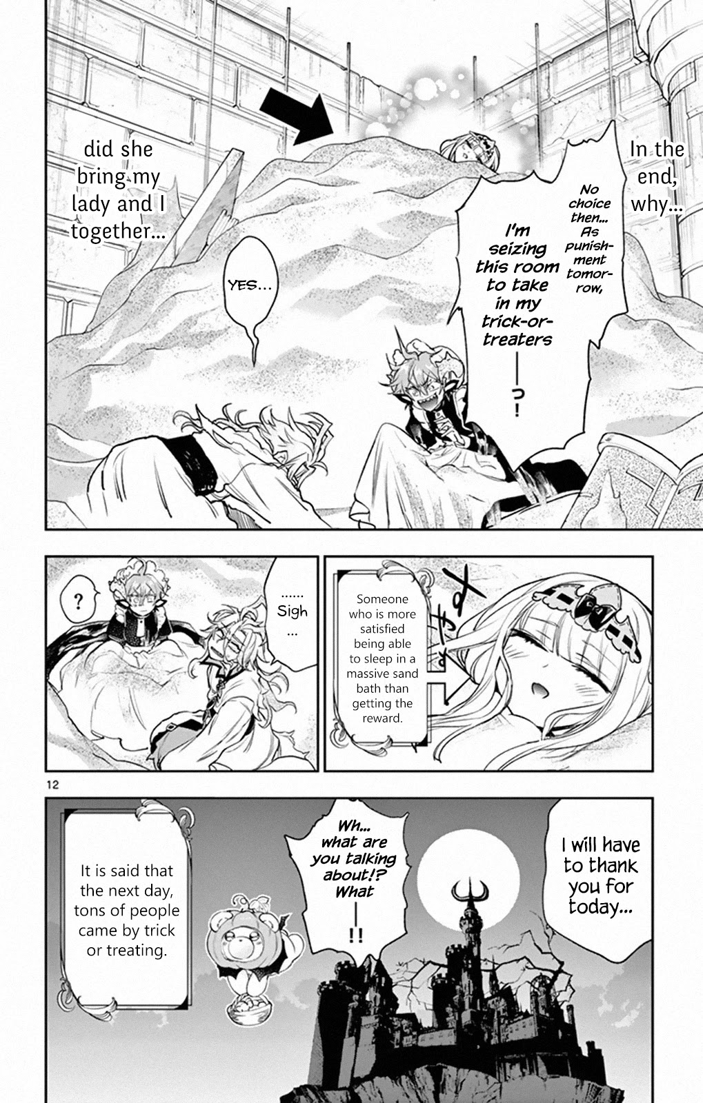 Maou-jou de Oyasumi Chapter 215 page 12 - Chapter 215: The 215th Night