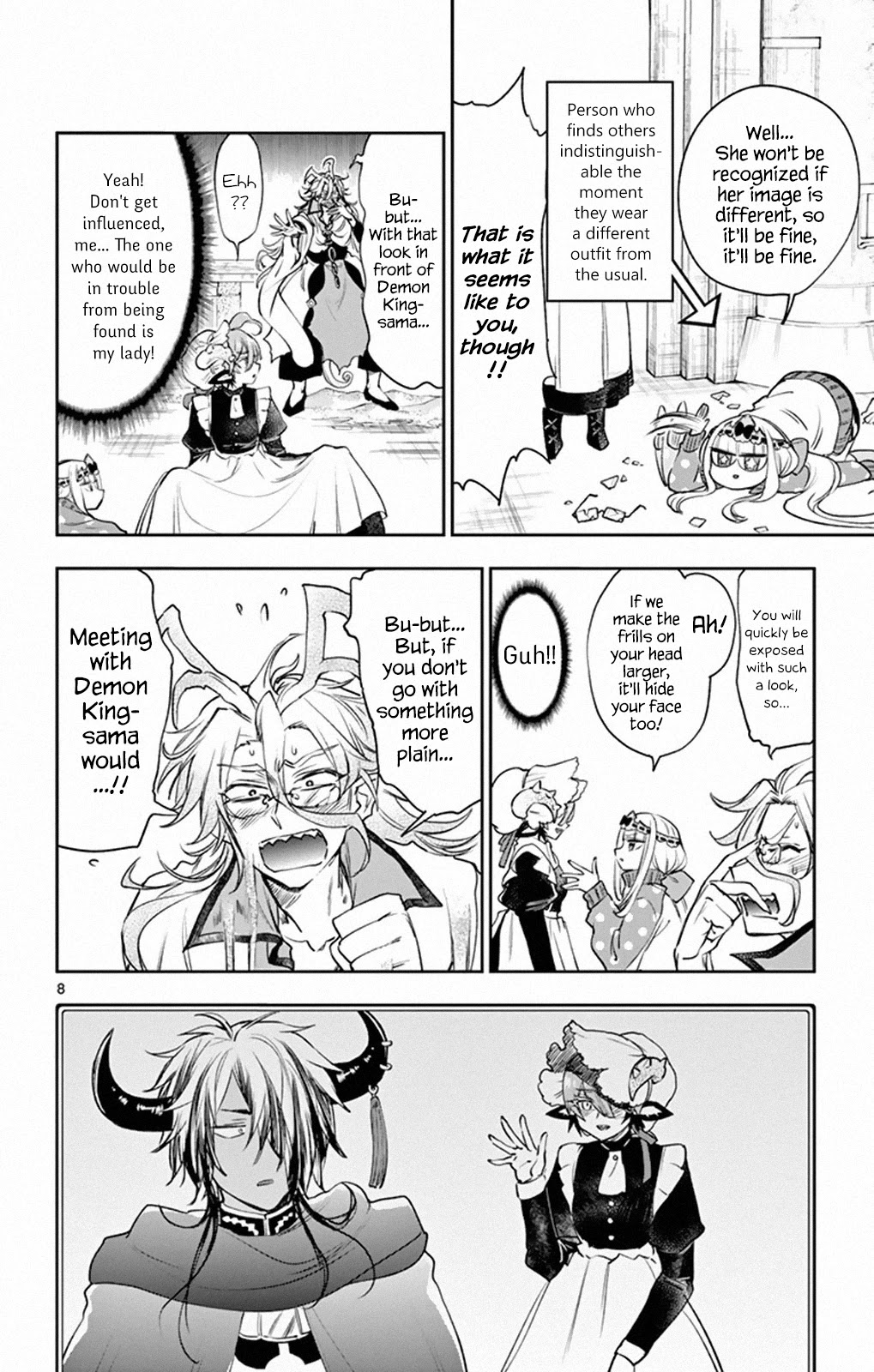 Maou-jou de Oyasumi Chapter 215 page 8 - Chapter 215: The 215th Night