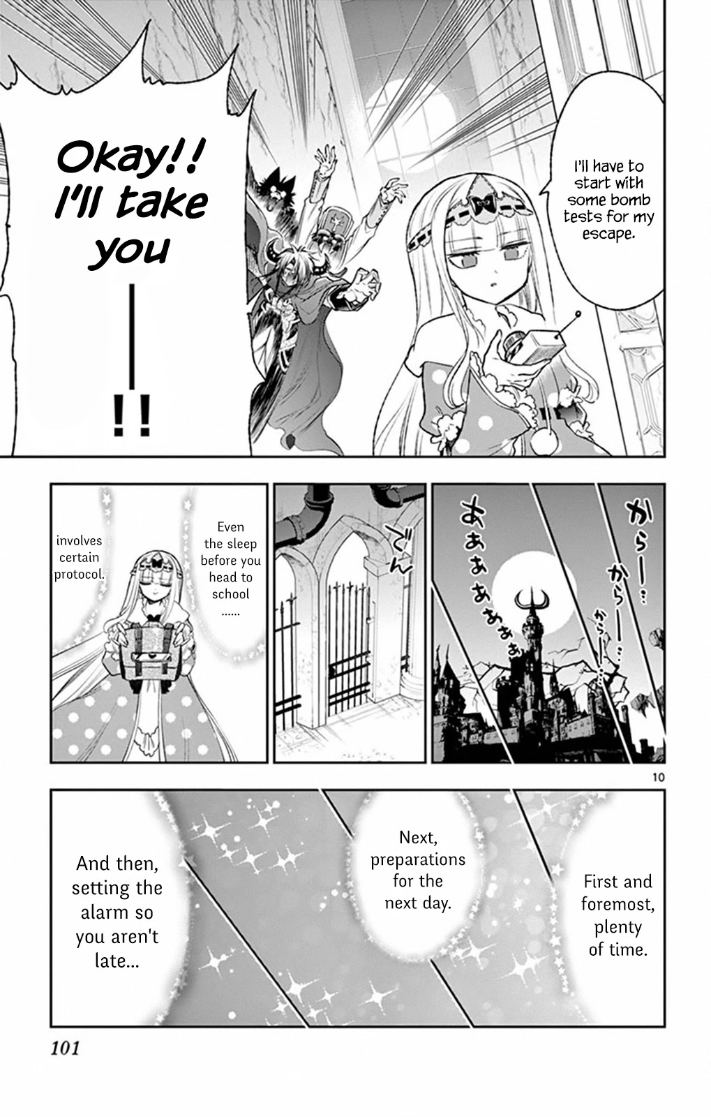 Maou-jou de Oyasumi Chapter 216 page 10 - Chapter 216: The 216th Night