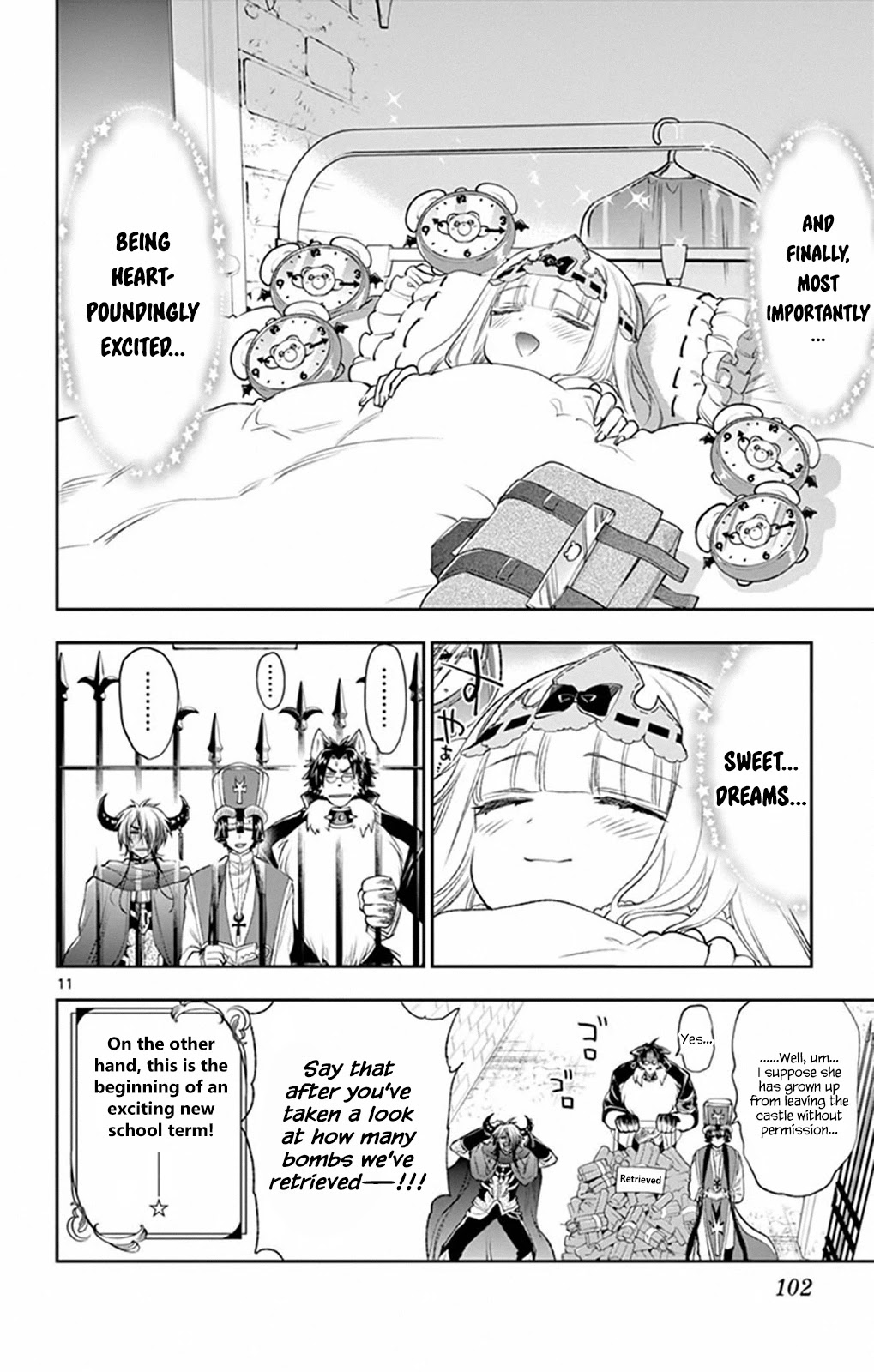 Maou-jou de Oyasumi Chapter 216 page 11 - Chapter 216: The 216th Night