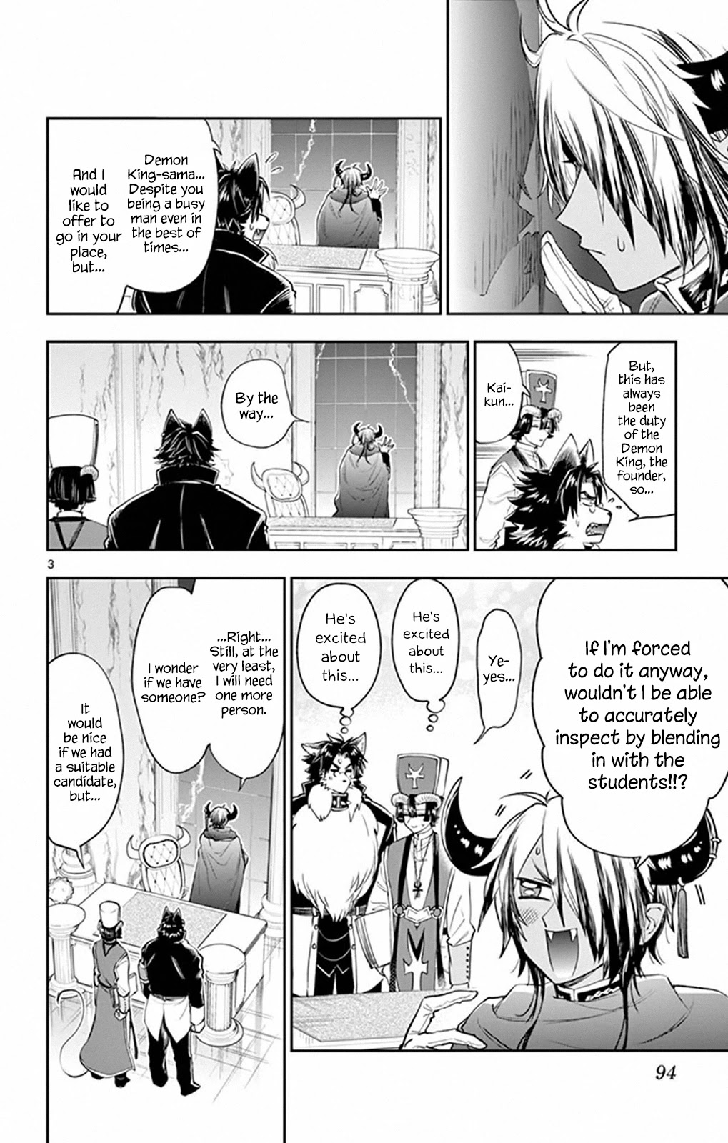 Maou-jou de Oyasumi Chapter 216 page 3 - Chapter 216: The 216th Night
