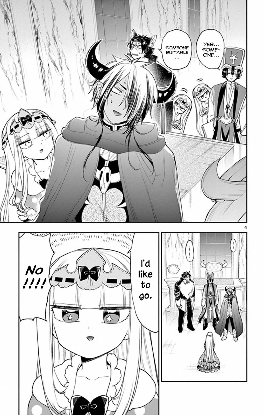 Maou-jou de Oyasumi Chapter 216 page 4 - Chapter 216: The 216th Night