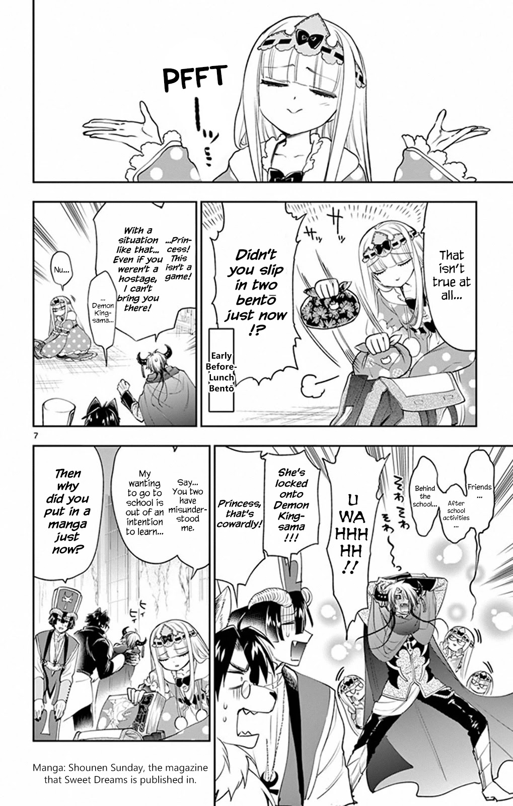 Maou-jou de Oyasumi Chapter 216 page 7 - Chapter 216: The 216th Night