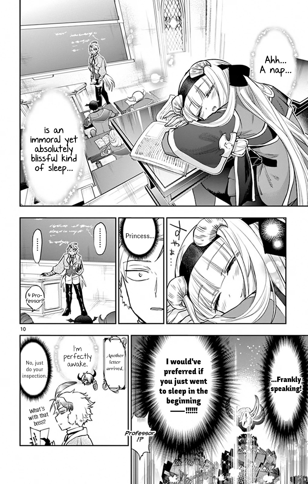 Maou-jou de Oyasumi Chapter 217 page 10 - Chapter 217: The 217th Night