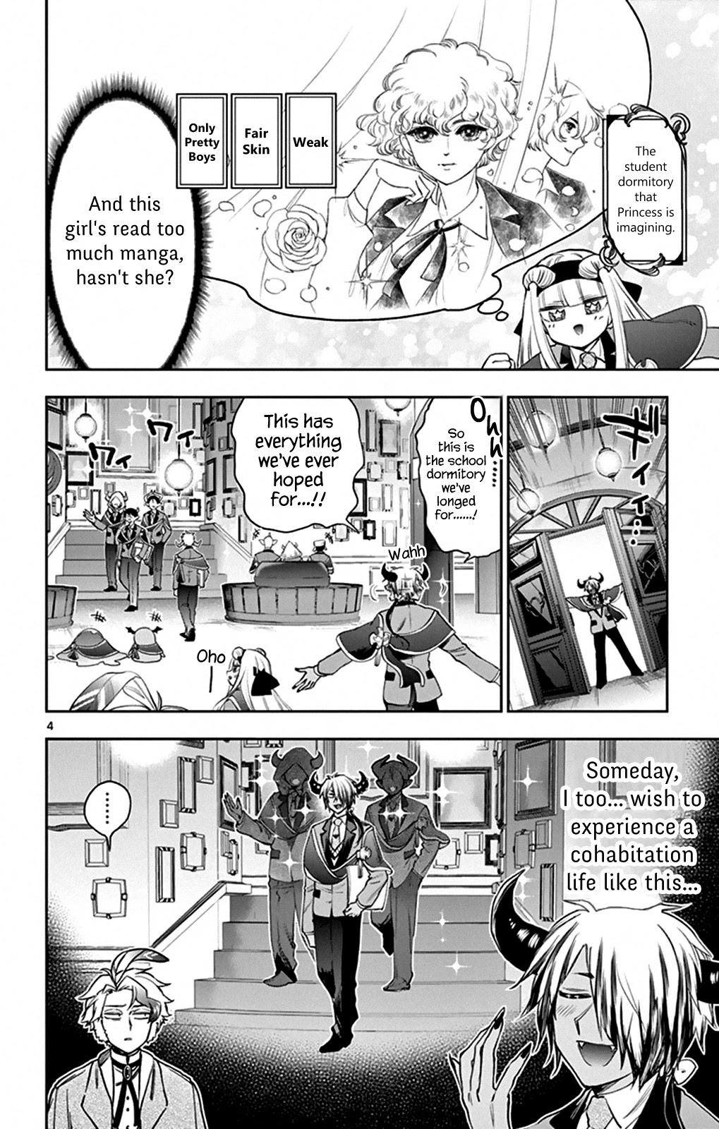 Maou-jou de Oyasumi Chapter 218 page 4 - Chapter 218: The 218th Night