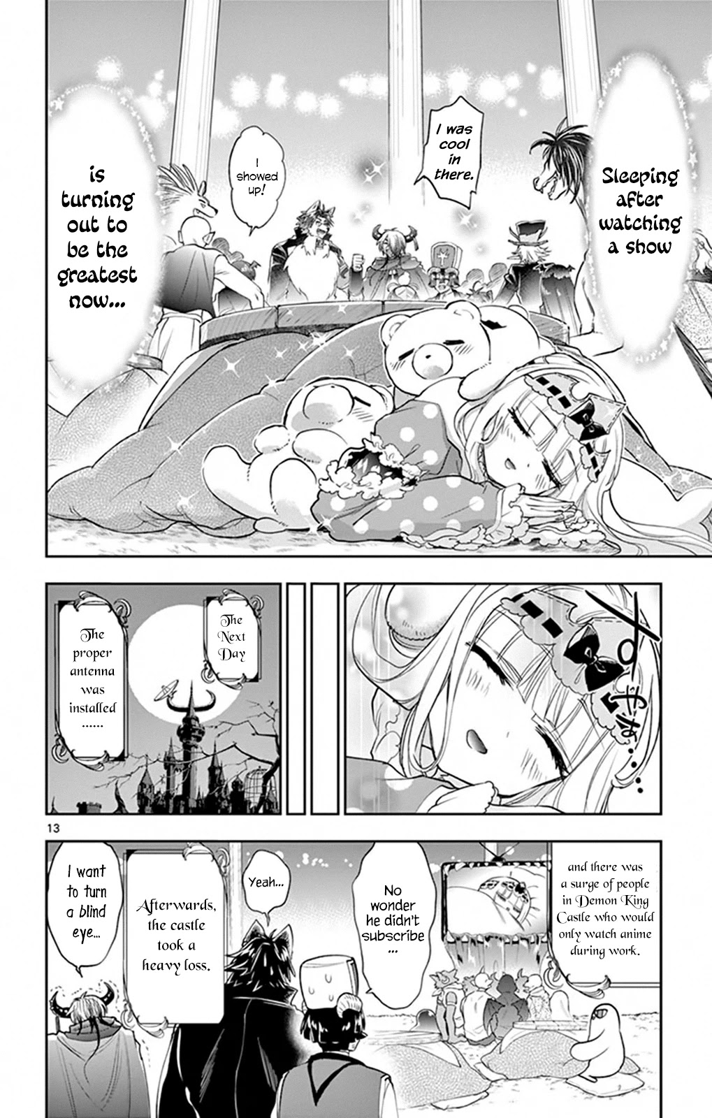Maou-jou de Oyasumi Chapter 219 page 12 - Chapter 219: The 219th Night