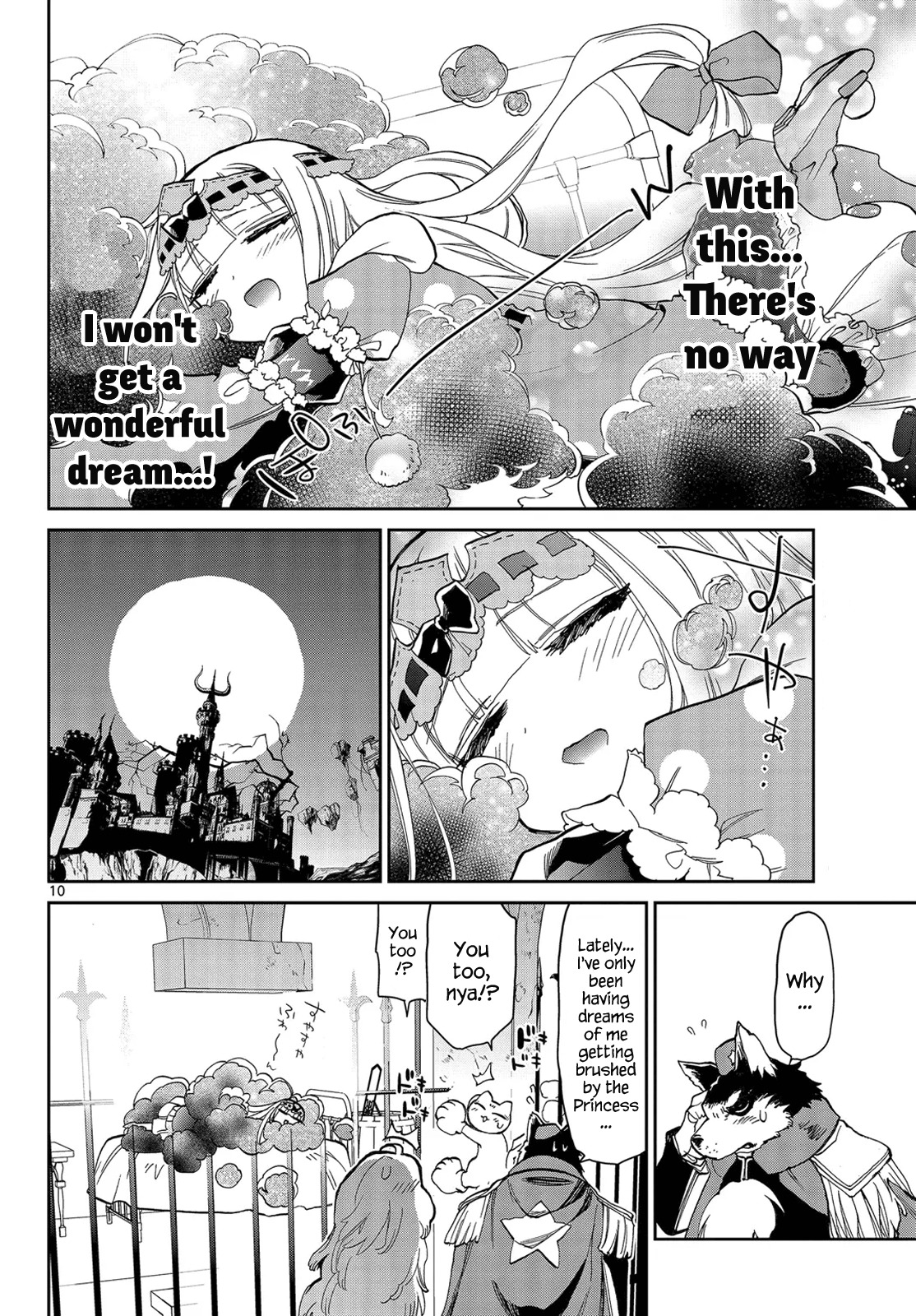 Maou-jou de Oyasumi Chapter 22 page 10 - Chapter 22: Guardian of the Quiet Sleep