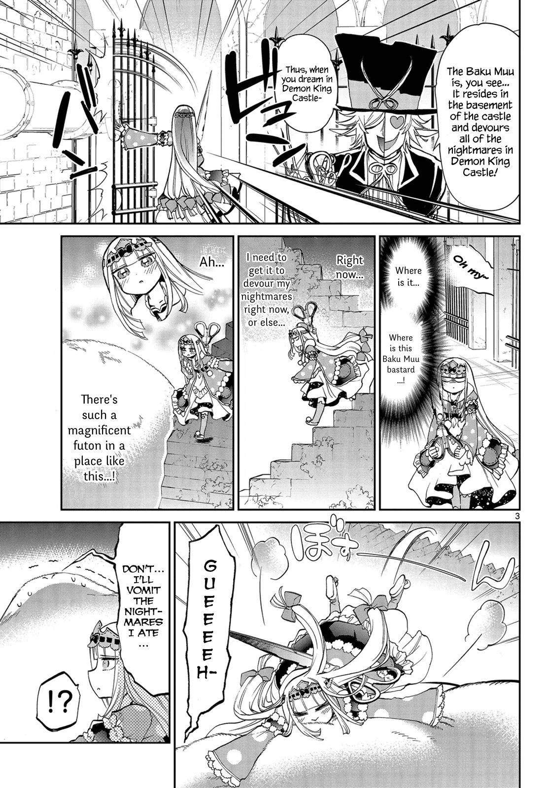 Maou-jou de Oyasumi Chapter 22 page 3 - Chapter 22: Guardian of the Quiet Sleep
