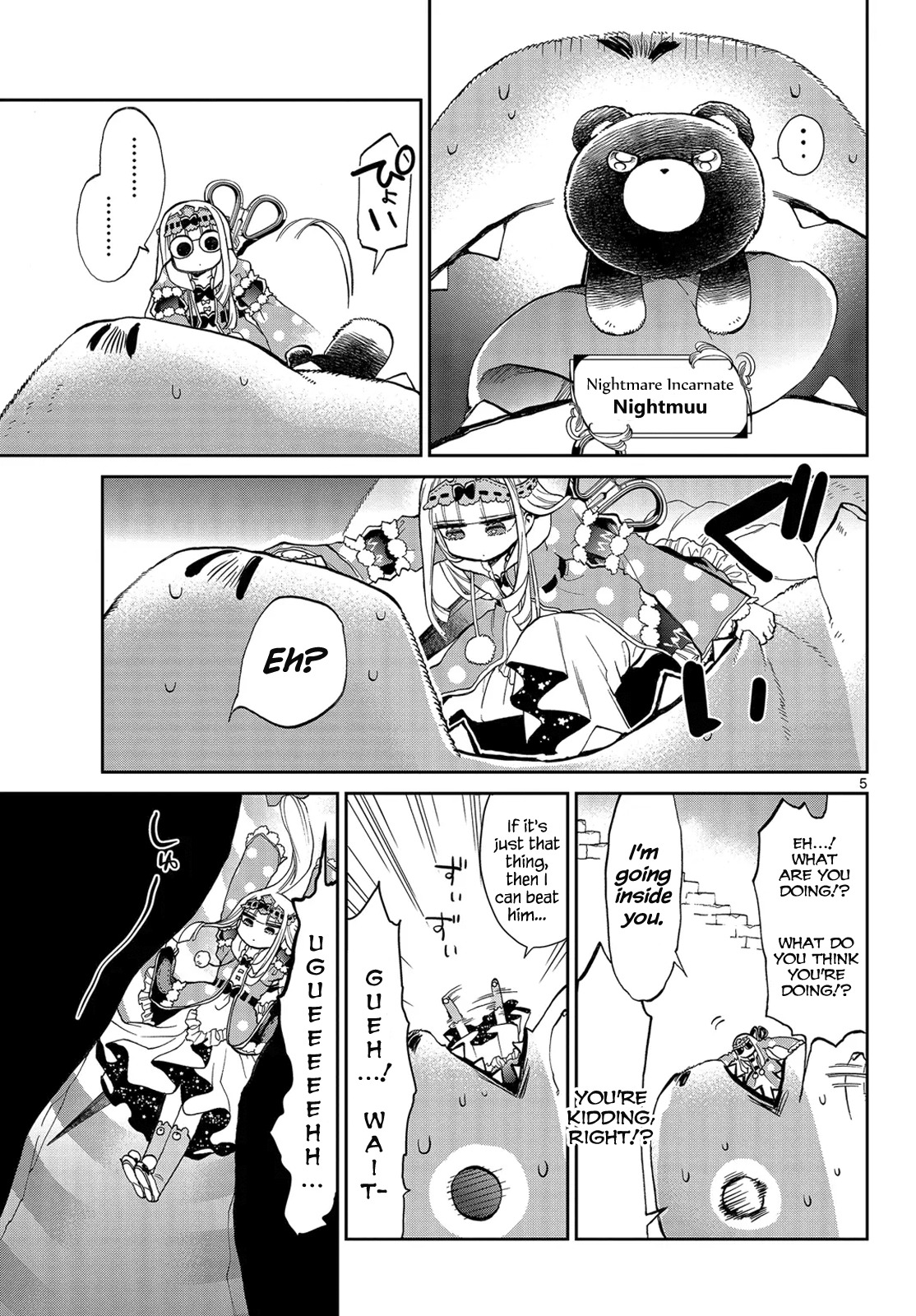 Maou-jou de Oyasumi Chapter 22 page 5 - Chapter 22: Guardian of the Quiet Sleep