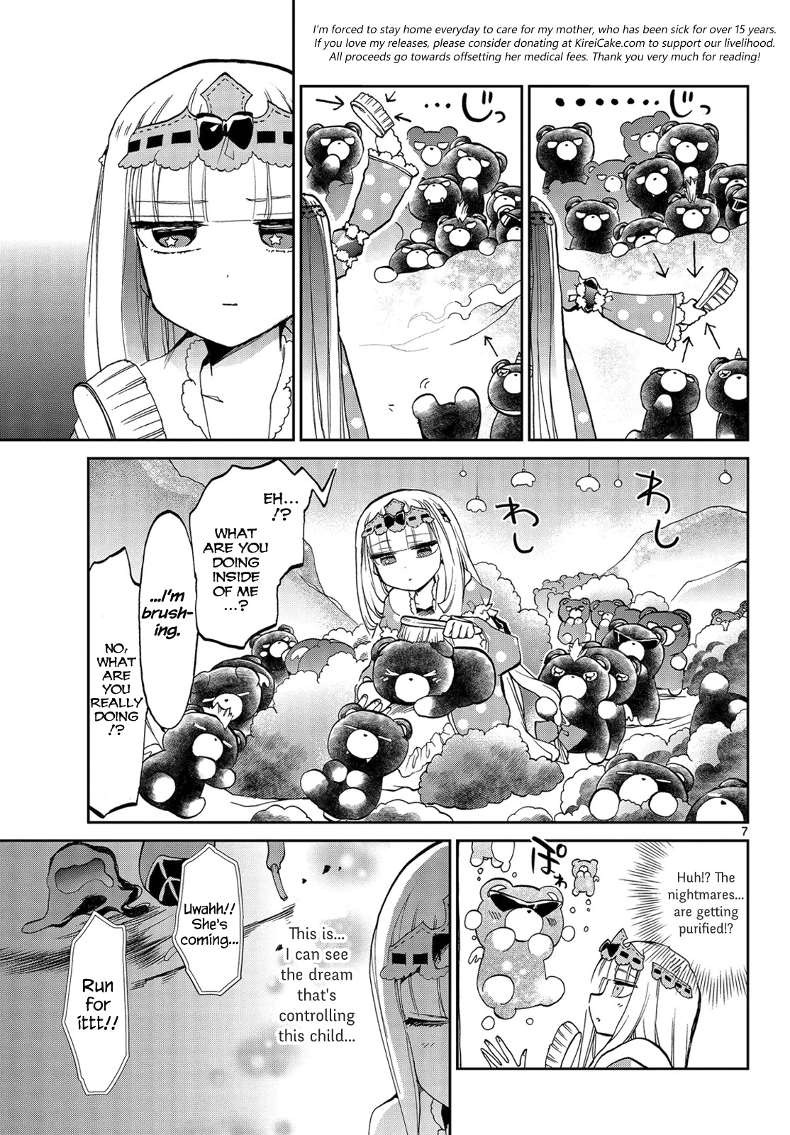 Maou-jou de Oyasumi Chapter 22 page 7 - Chapter 22: Guardian of the Quiet Sleep