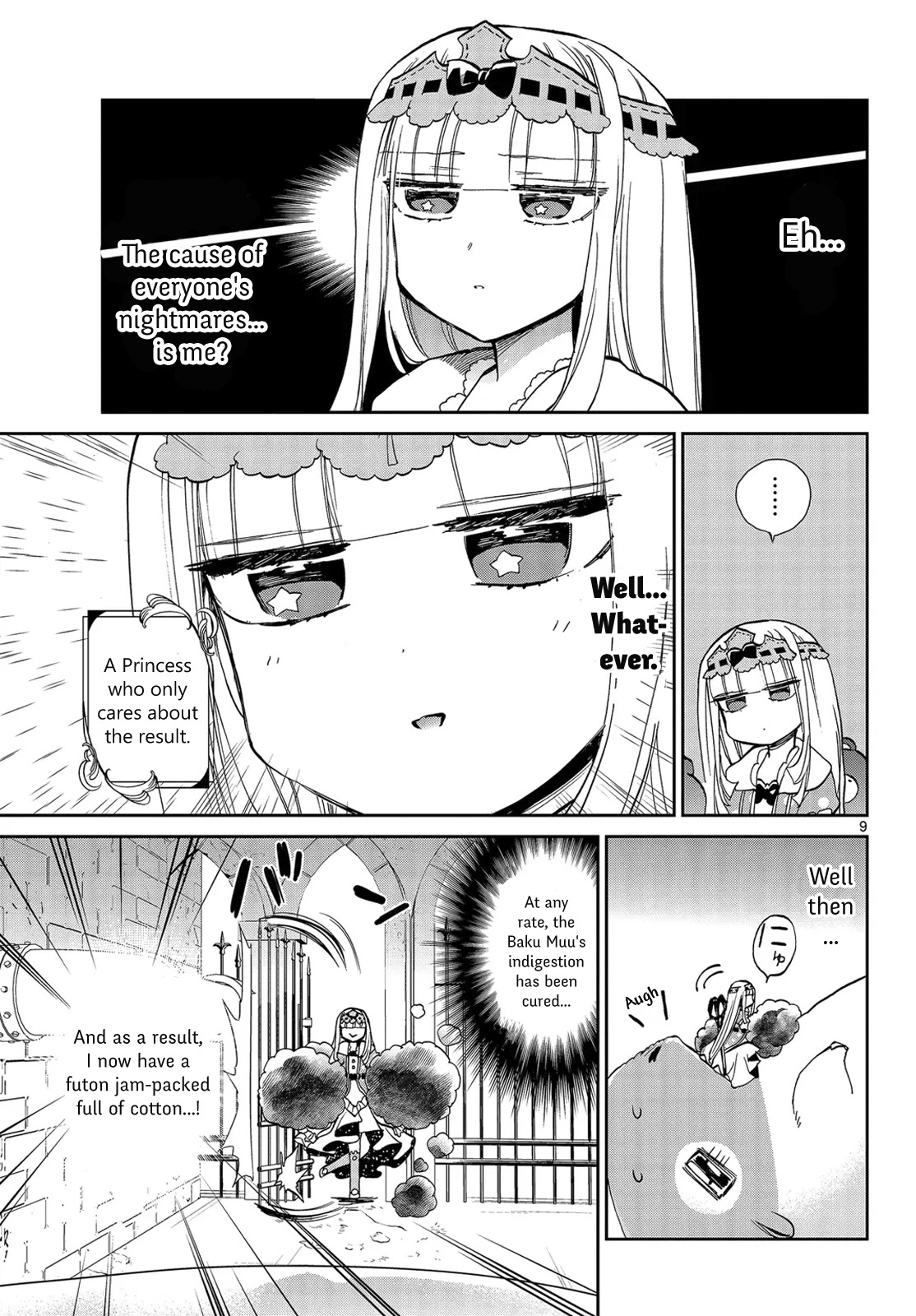 Maou-jou de Oyasumi Chapter 22 page 9 - Chapter 22: Guardian of the Quiet Sleep