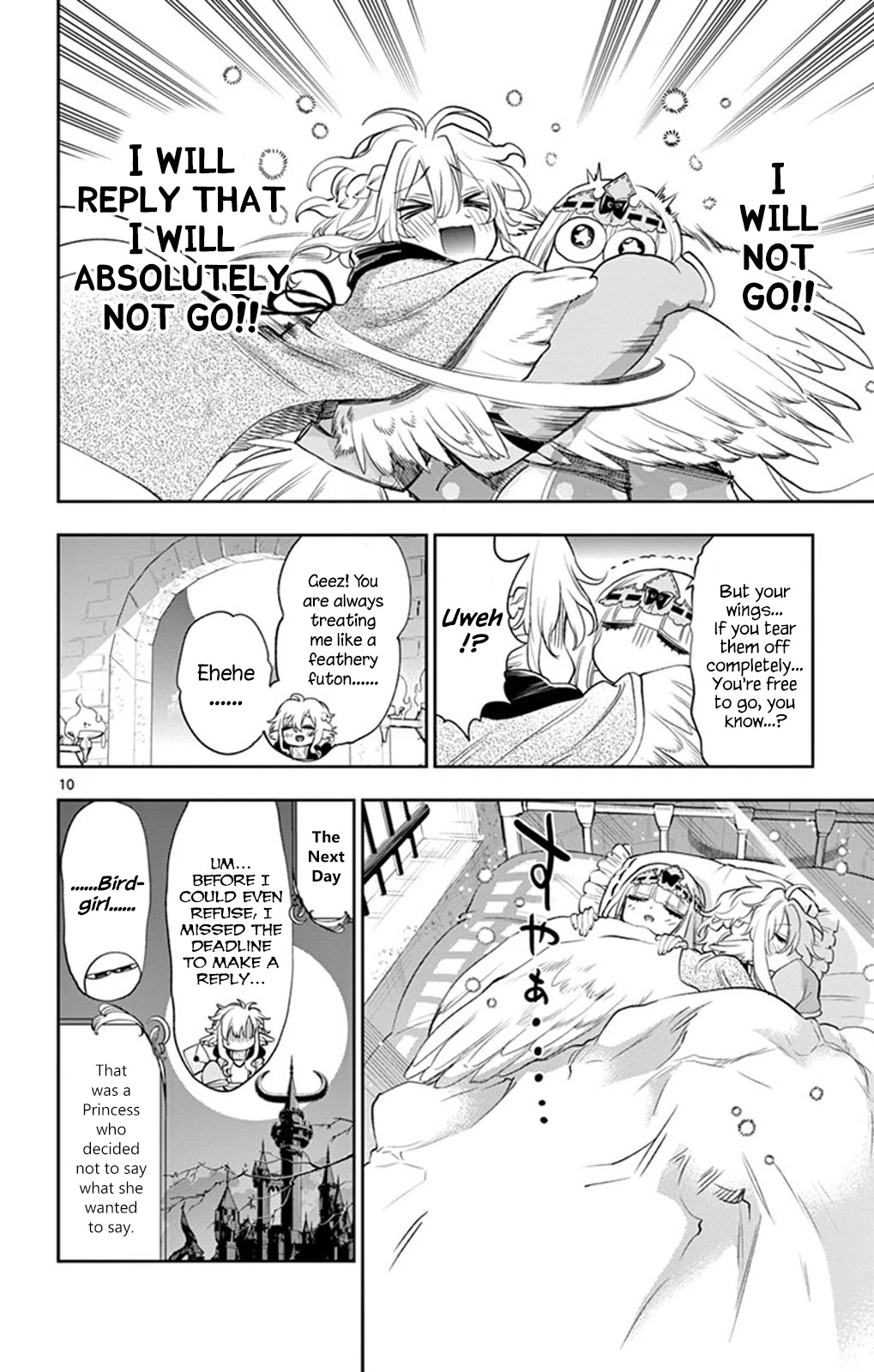 Maou-jou de Oyasumi Chapter 220 page 10 - Chapter 220: The 220th Night
