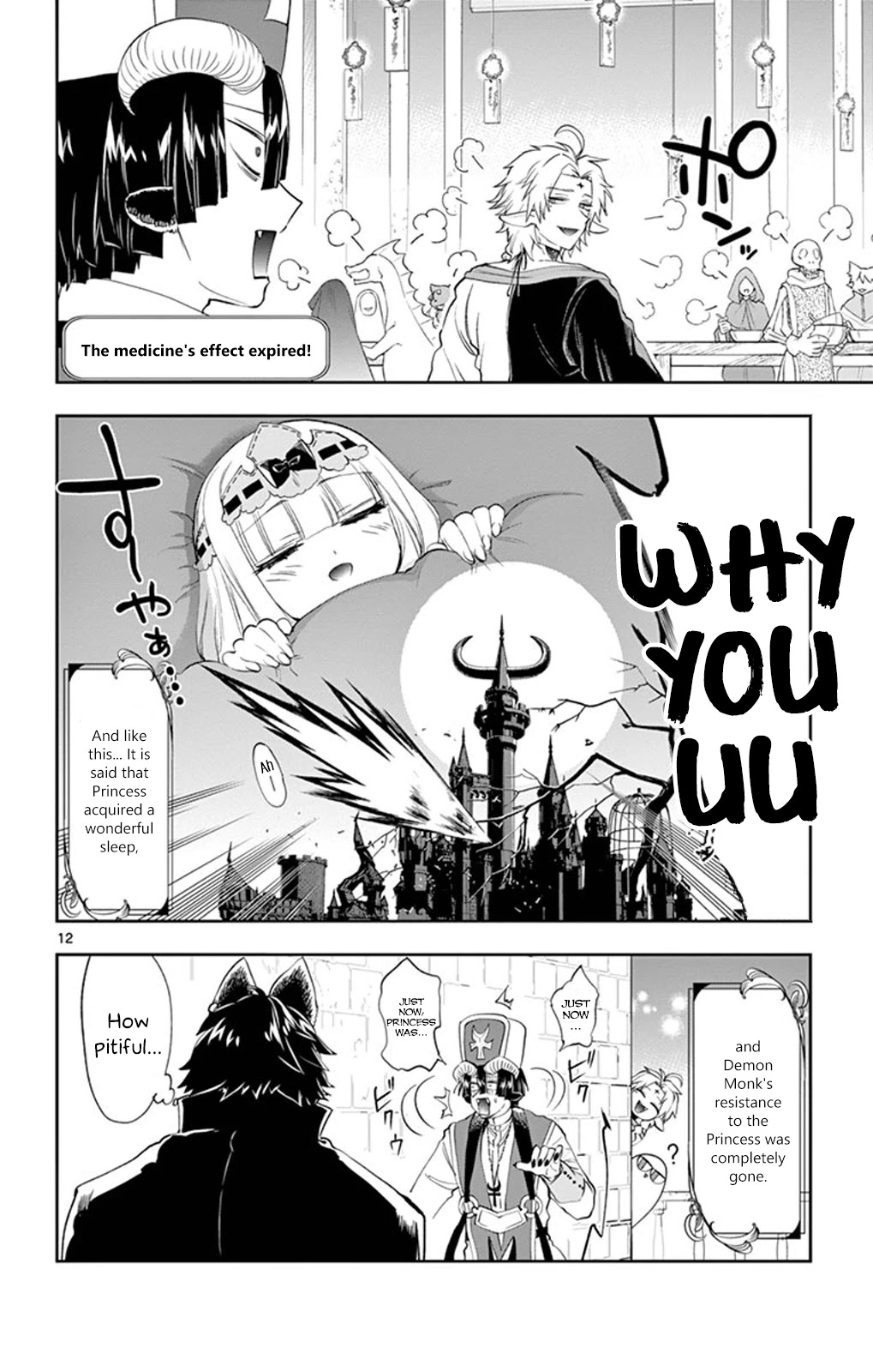 Maou-jou de Oyasumi Chapter 221 page 12 - Chapter 221: The 221st Night