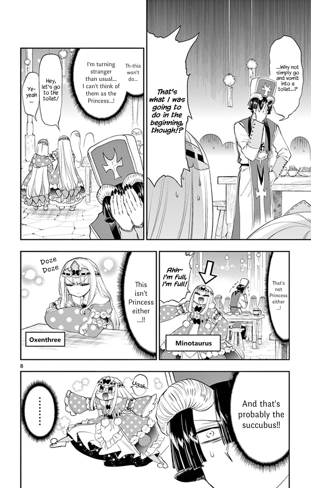 Maou-jou de Oyasumi Chapter 221 page 8 - Chapter 221: The 221st Night