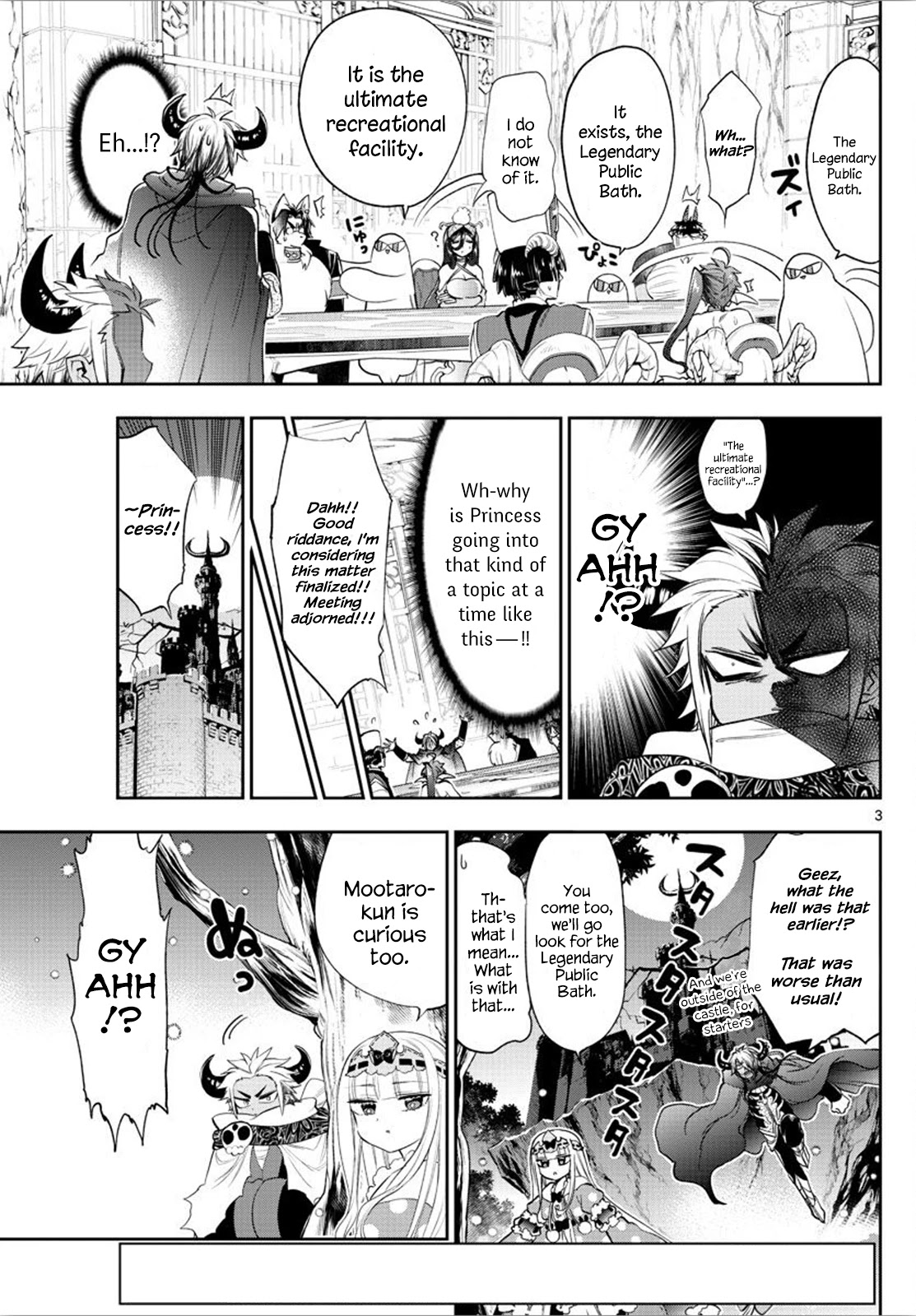 Maou-jou de Oyasumi Chapter 222 page 3 - Chapter 222: The 222nd Night