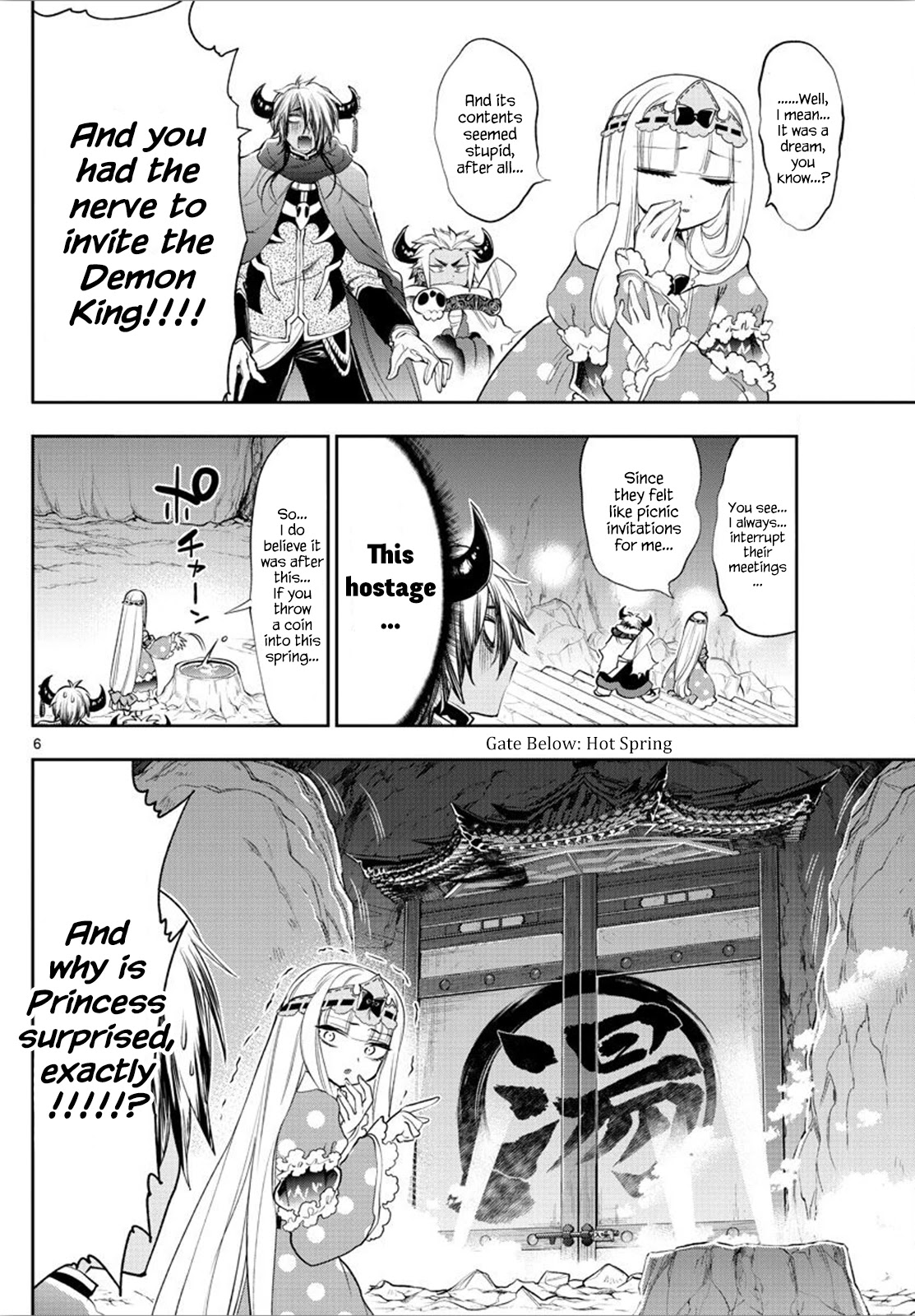Maou-jou de Oyasumi Chapter 222 page 6 - Chapter 222: The 222nd Night