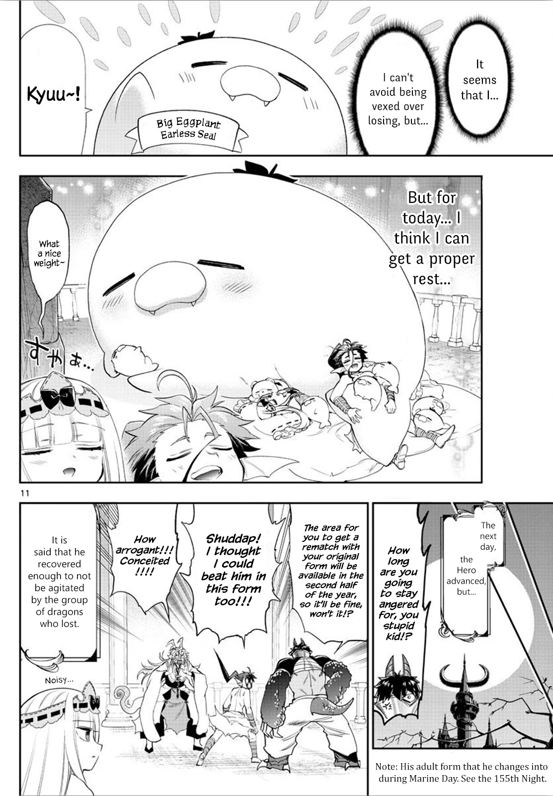 Maou-jou de Oyasumi Chapter 223 page 11 - Chapter 223: The 223rd Night