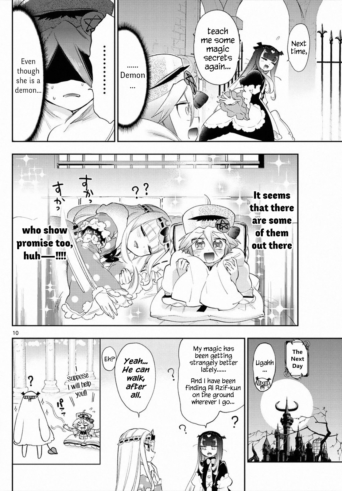 Maou-jou de Oyasumi Chapter 224 page 10 - Chapter 224: The 224th Night